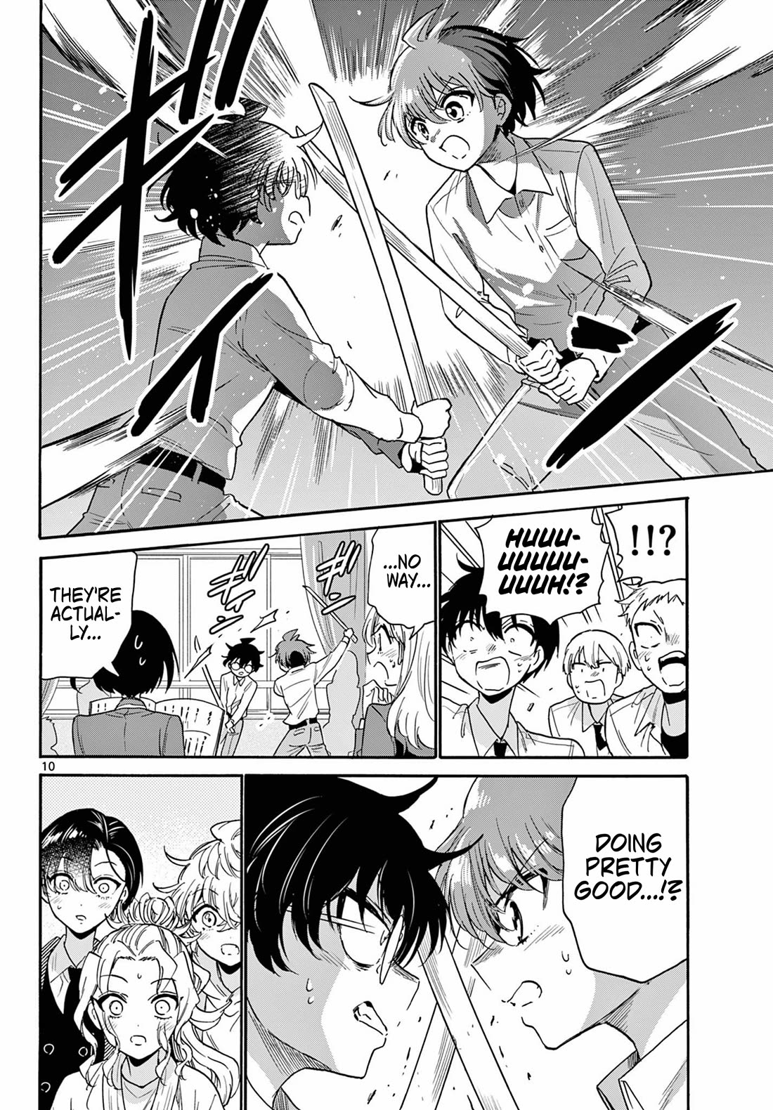 Mikadono Sanshimai wa Angai, Choroi. Chapter 171 - Page 10