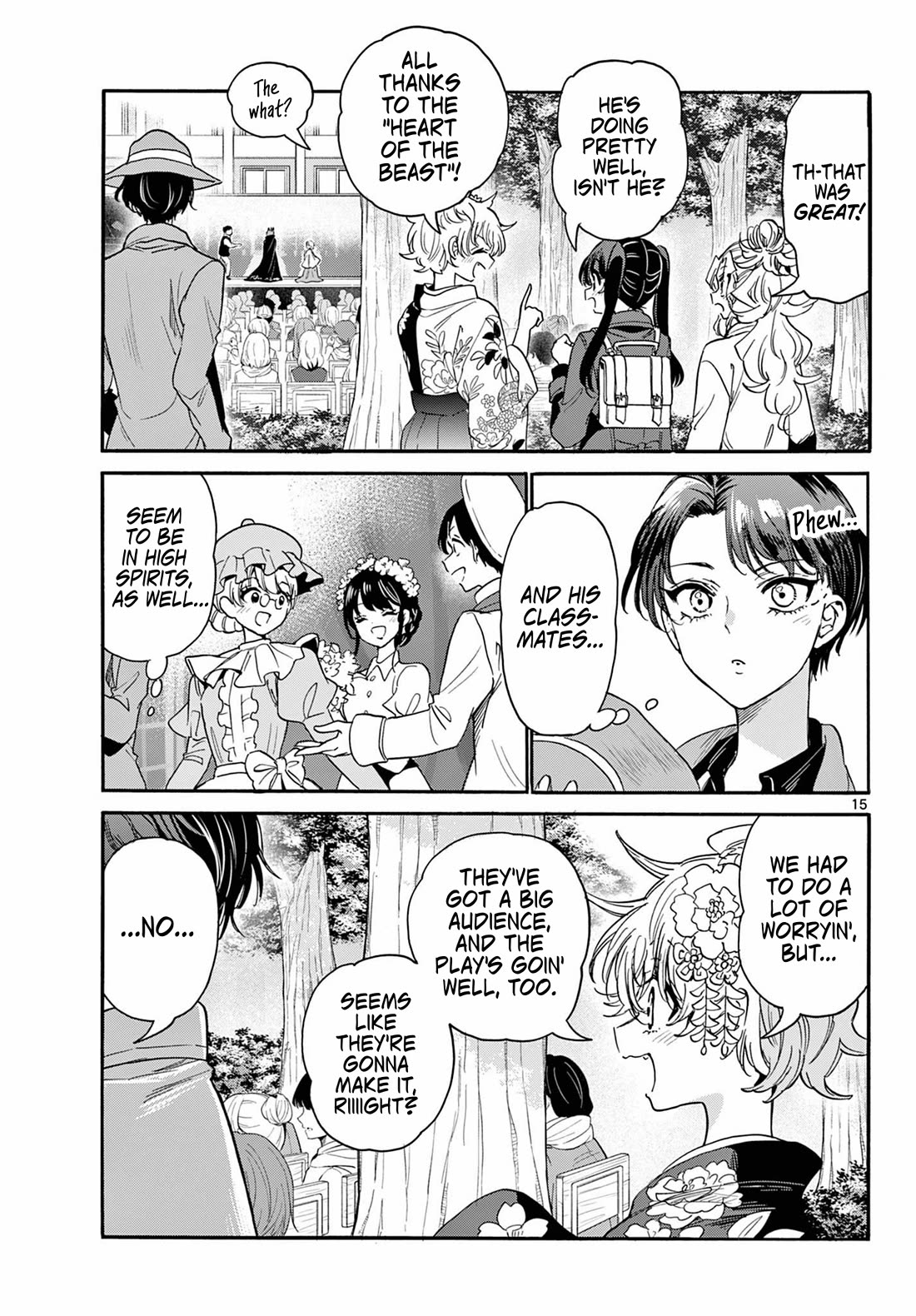 Mikadono Sanshimai wa Angai, Choroi. Chapter 174 - Page 15