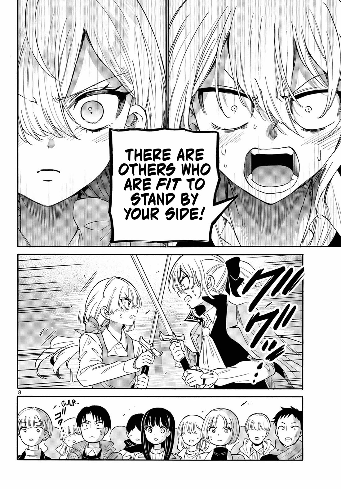 Mikadono Sanshimai wa Angai, Choroi. Chapter 177 - Page 8