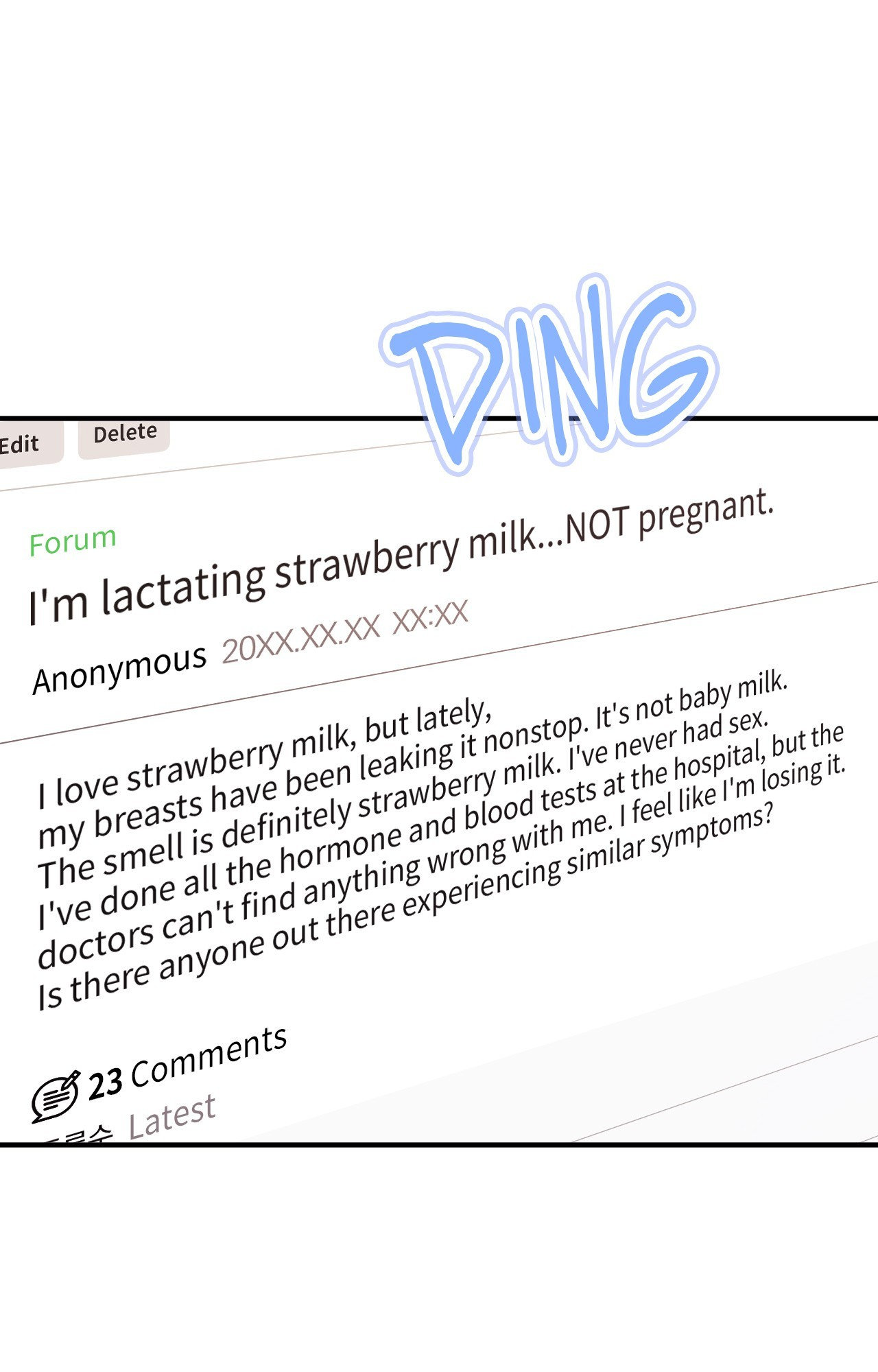 Milk My Strawberries Chapter 2 - Page 1