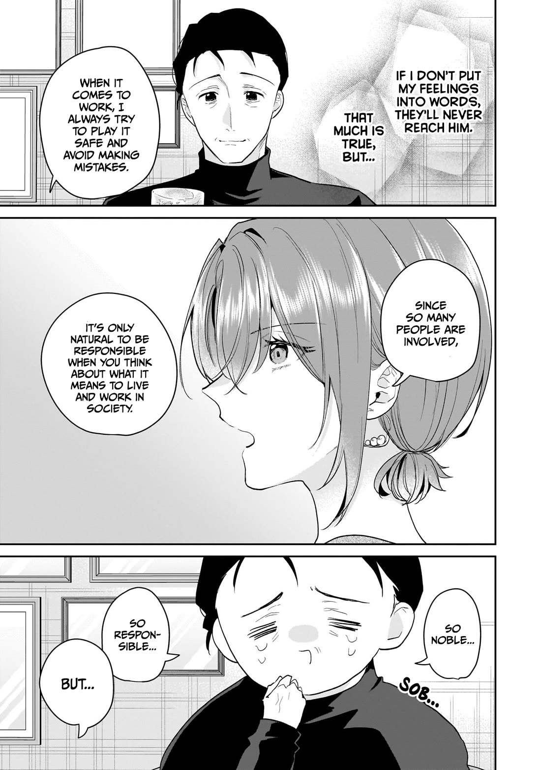Misato-san is a Bit Cold Towards Her Boss Who Pampers Chapter 32 - Page 13