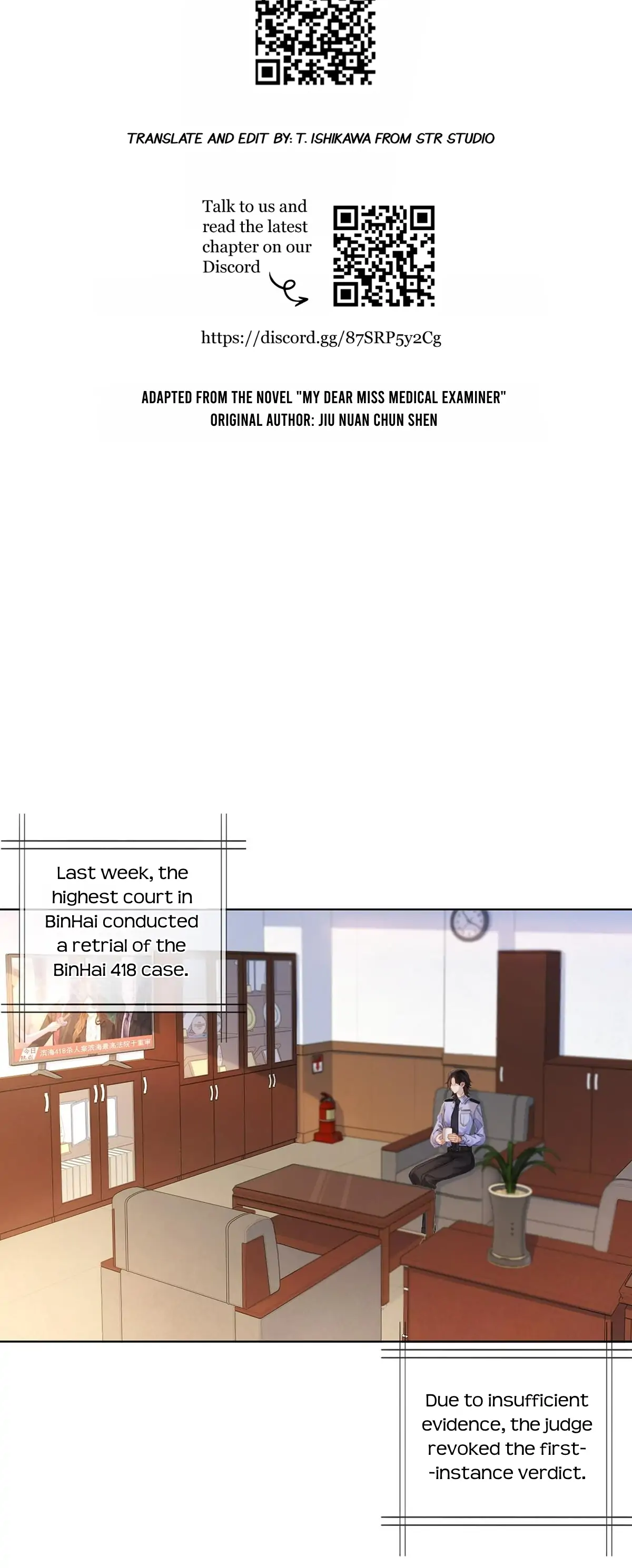 Miss Forensics Chapter 3 - Page 1