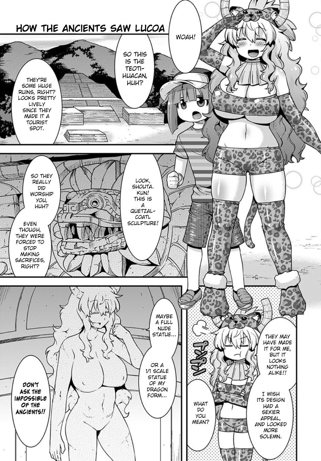 Miss Kobayashi’s Dragon Maid: Lucoa is My XX Chapter 15 - Page 3