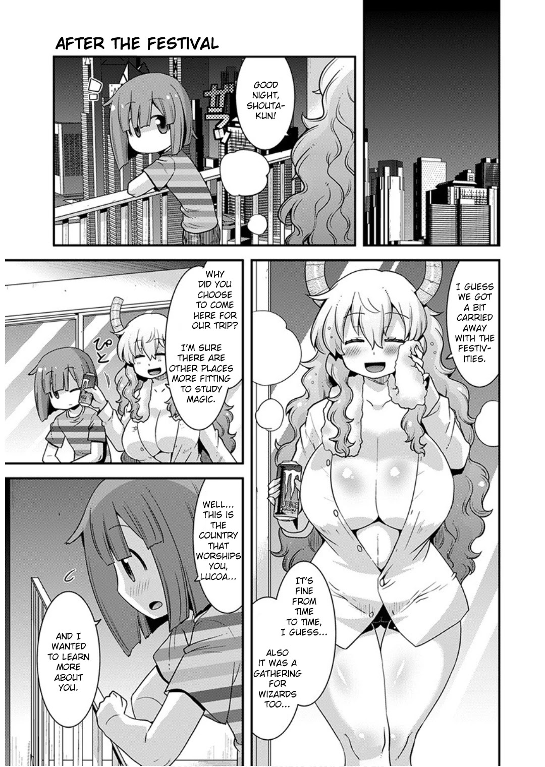Miss Kobayashi’s Dragon Maid: Lucoa is My XX Chapter 16 - Page 13