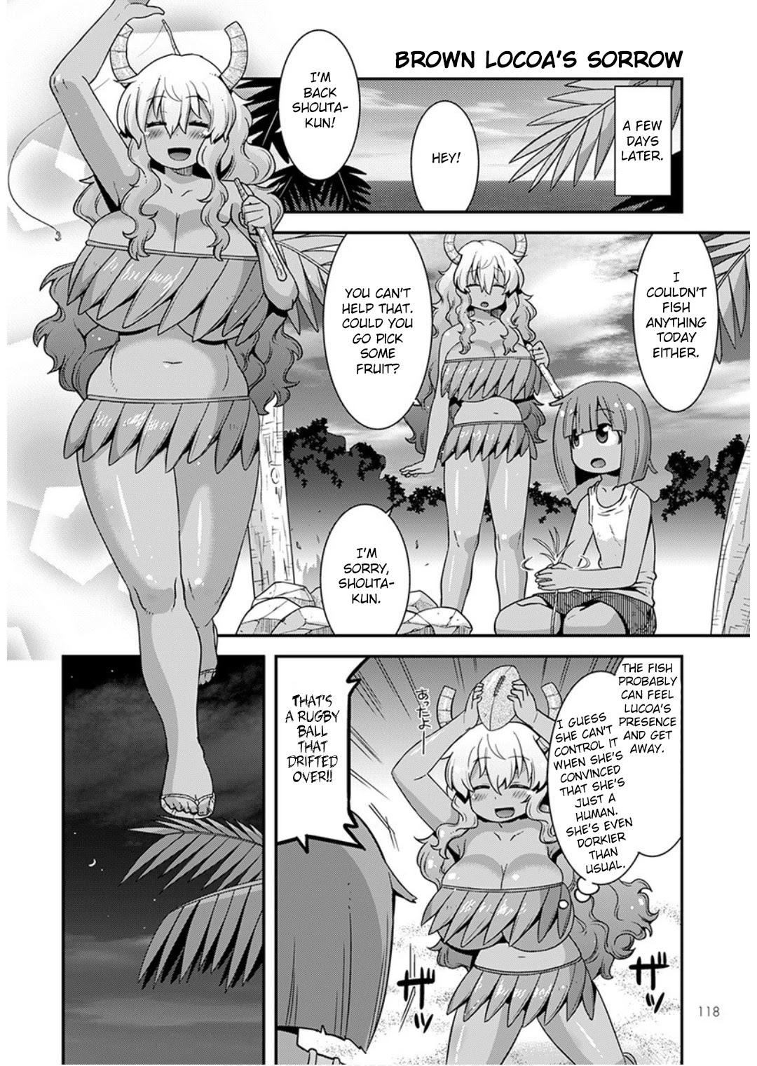 Miss Kobayashi’s Dragon Maid: Lucoa is My XX Chapter 17 - Page 8