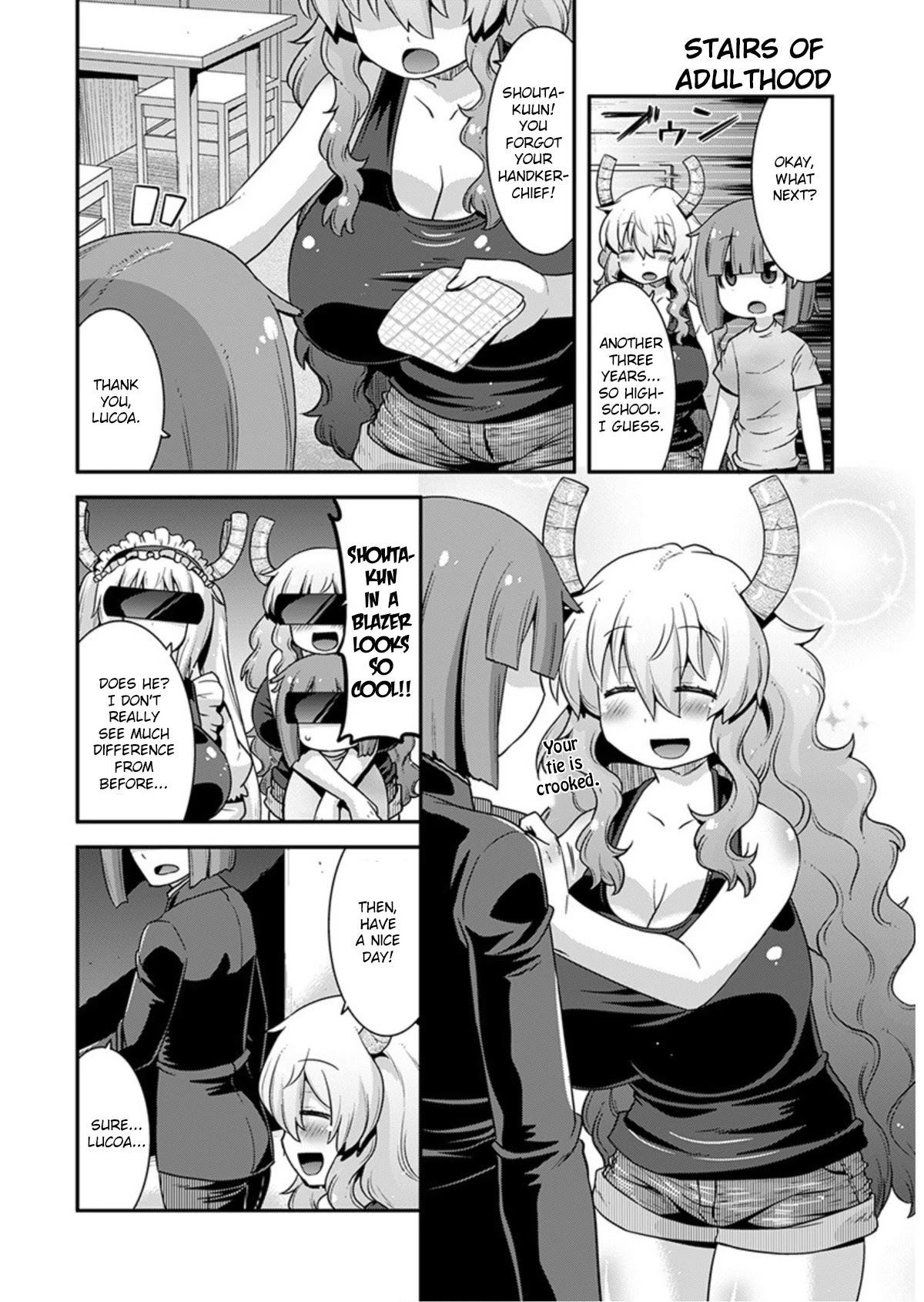 Miss Kobayashi’s Dragon Maid: Lucoa is My XX Chapter 18 - Page 8