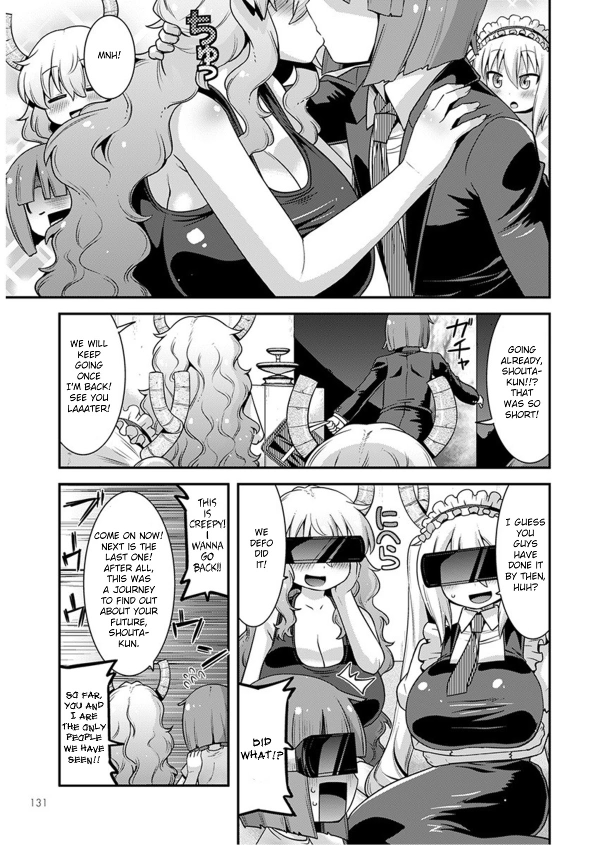 Miss Kobayashi’s Dragon Maid: Lucoa is My XX Chapter 18 - Page 9