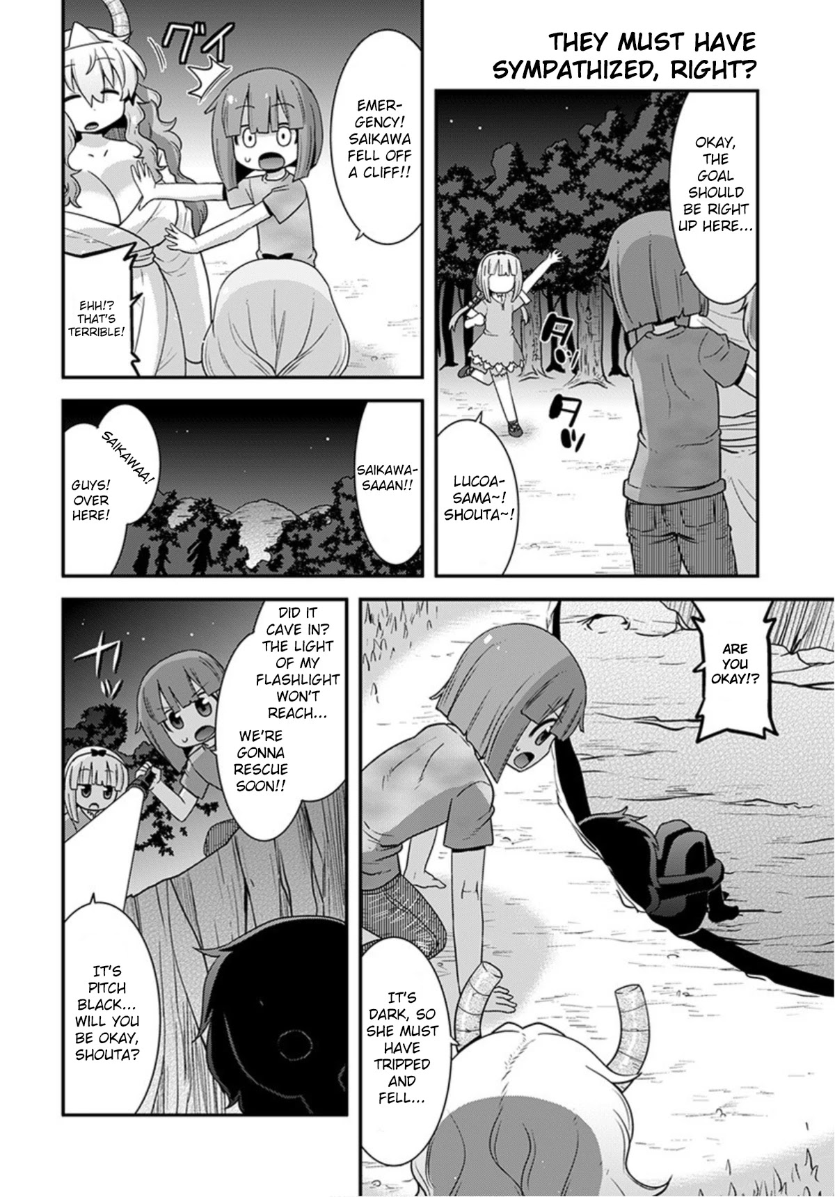 Miss Kobayashi’s Dragon Maid: Lucoa is My XX Chapter 19 - Page 12