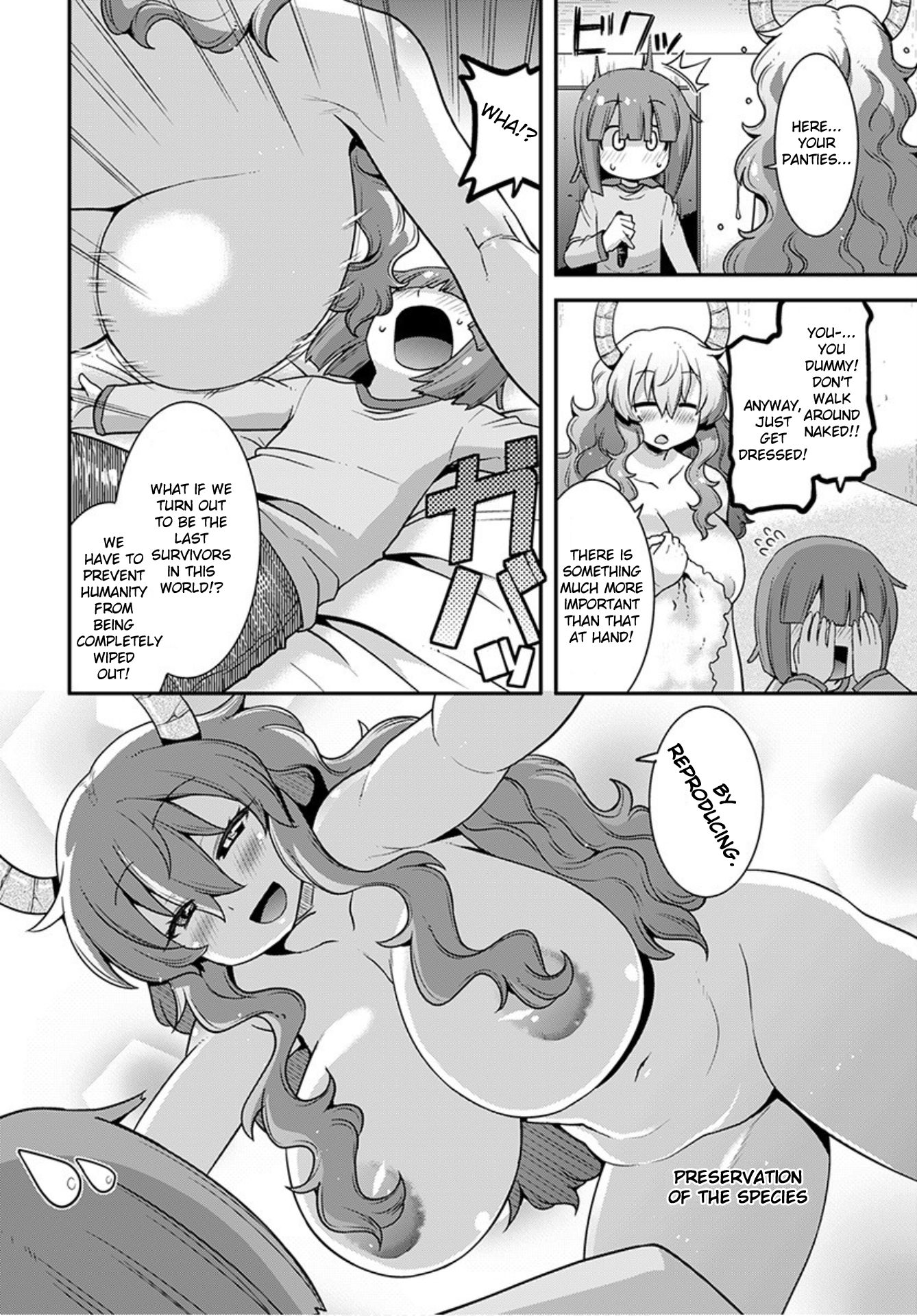 Miss Kobayashi’s Dragon Maid: Lucoa is My XX Chapter 22 - Page 12
