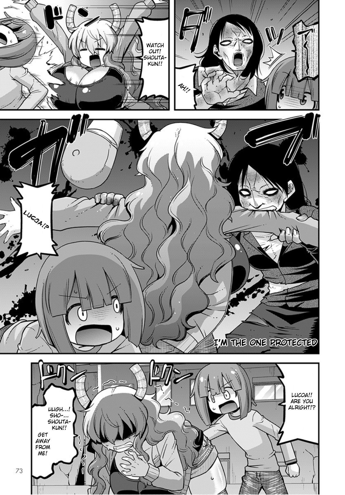 Miss Kobayashi’s Dragon Maid: Lucoa is My XX Chapter 22 - Page 3