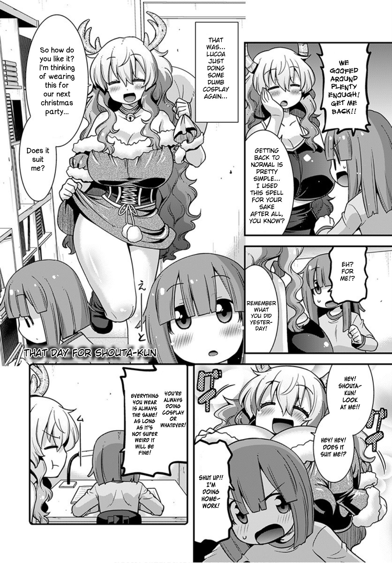 Miss Kobayashi’s Dragon Maid: Lucoa is My XX Chapter 23 - Page 12