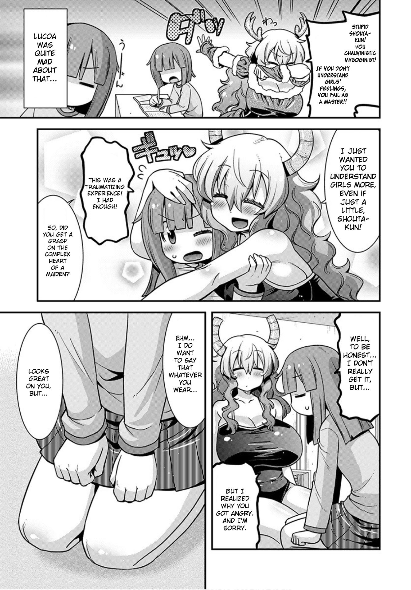 Miss Kobayashi’s Dragon Maid: Lucoa is My XX Chapter 23 - Page 13
