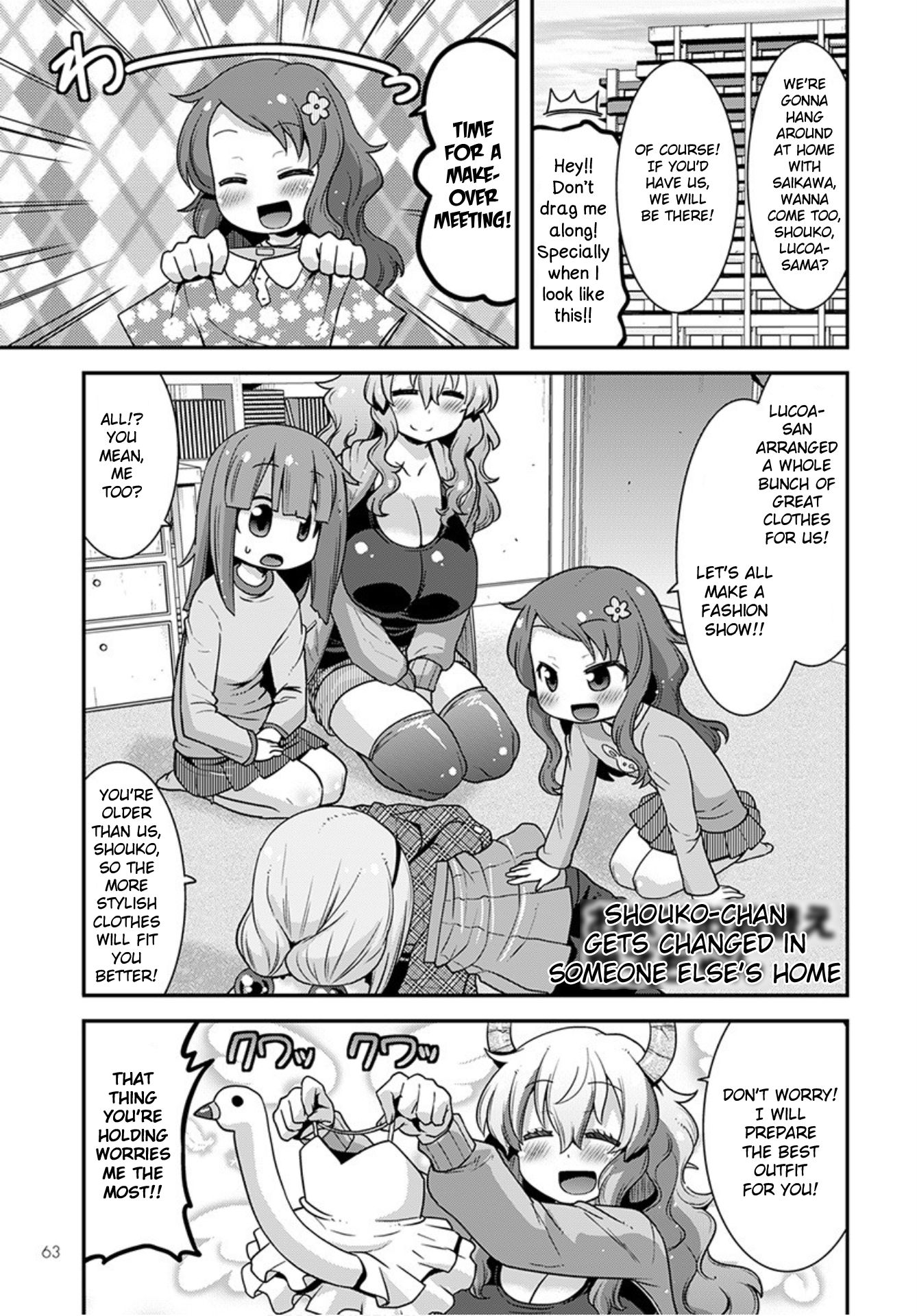 Miss Kobayashi’s Dragon Maid: Lucoa is My XX Chapter 23 - Page 9