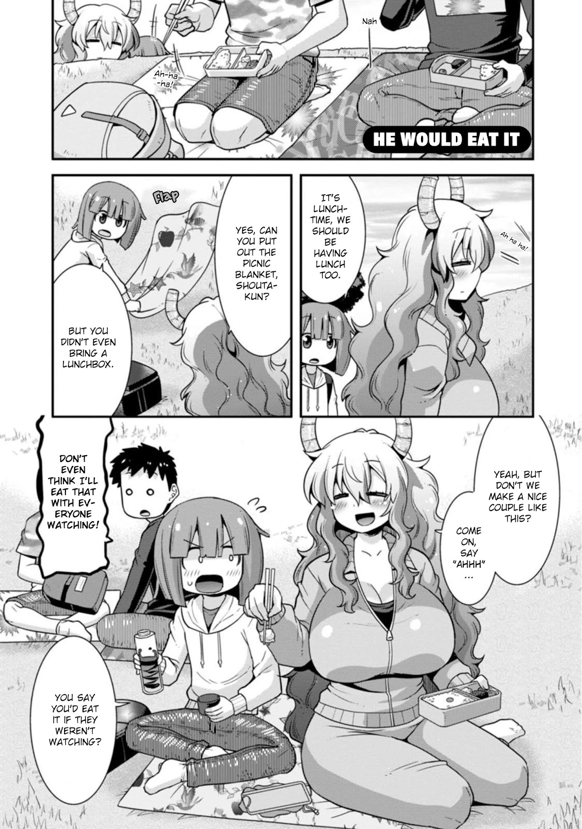 Miss Kobayashi’s Dragon Maid: Lucoa is My XX Chapter 28 - Page 11