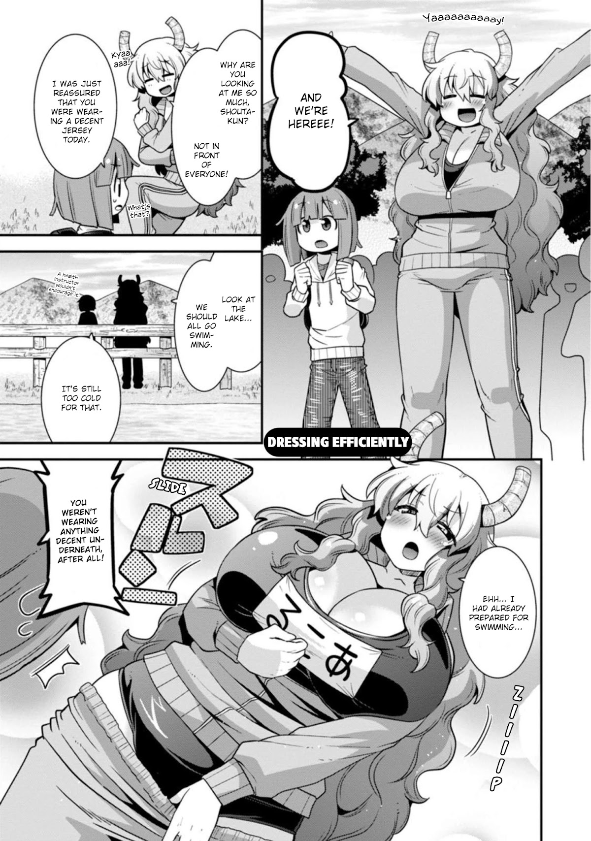 Miss Kobayashi’s Dragon Maid: Lucoa is My XX Chapter 28 - Page 3