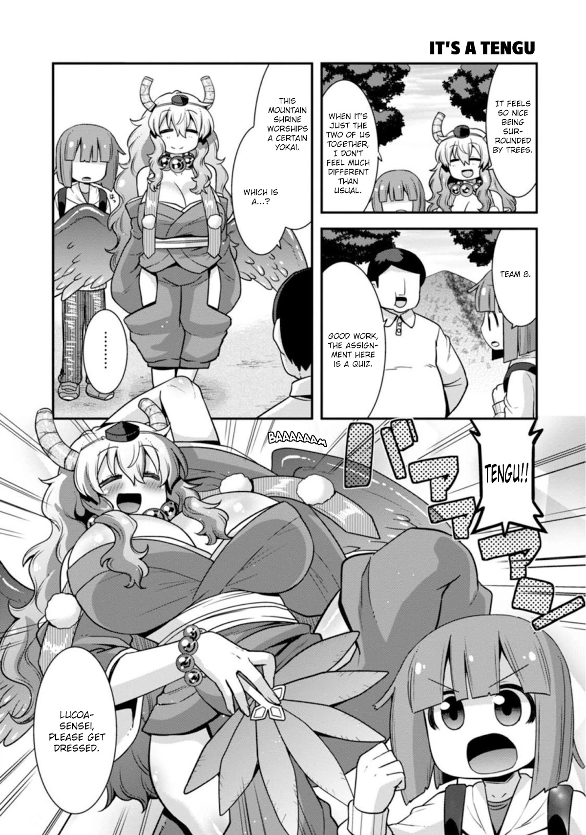 Miss Kobayashi’s Dragon Maid: Lucoa is My XX Chapter 28 - Page 7