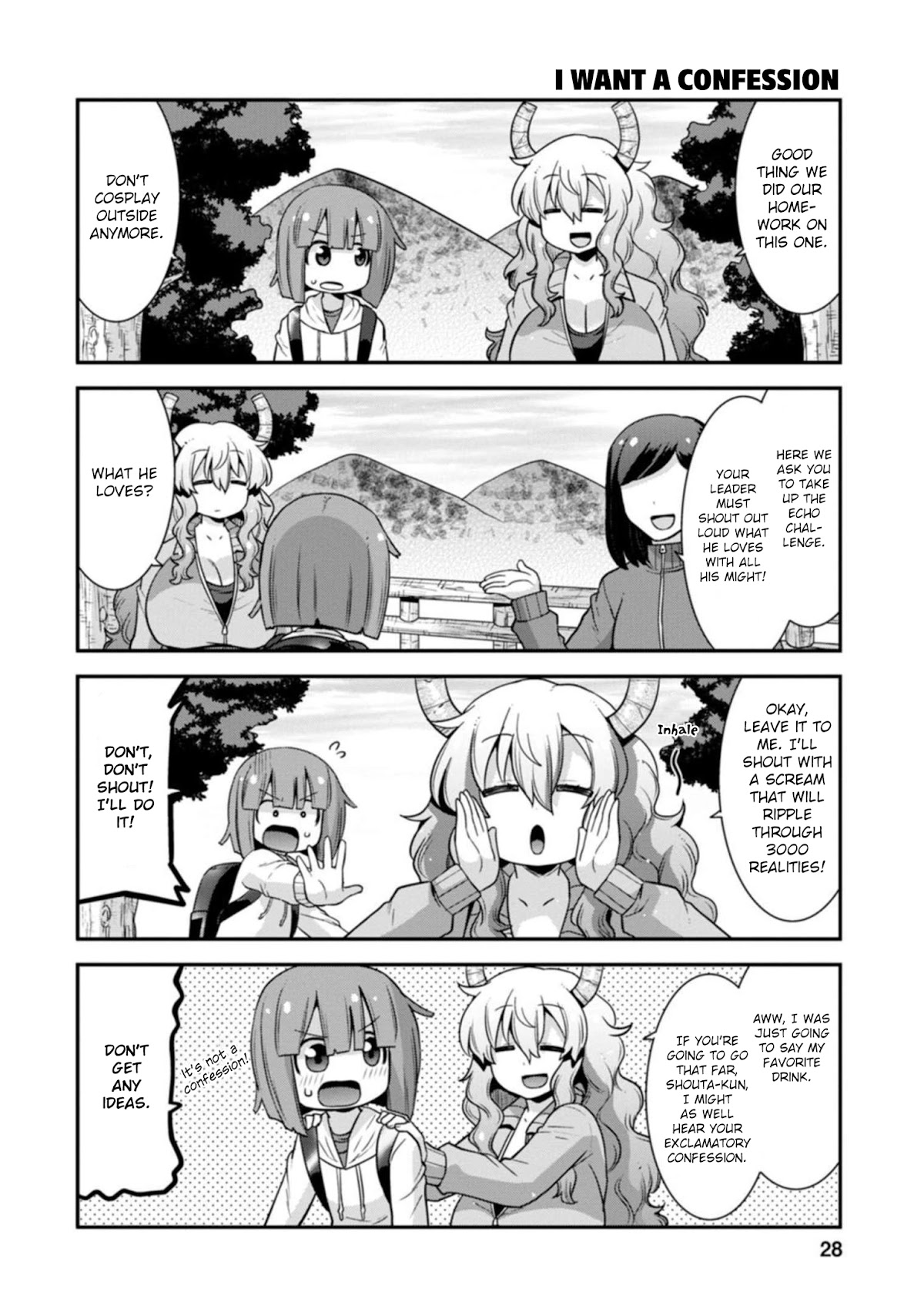 Miss Kobayashi’s Dragon Maid: Lucoa is My XX Chapter 28 - Page 8