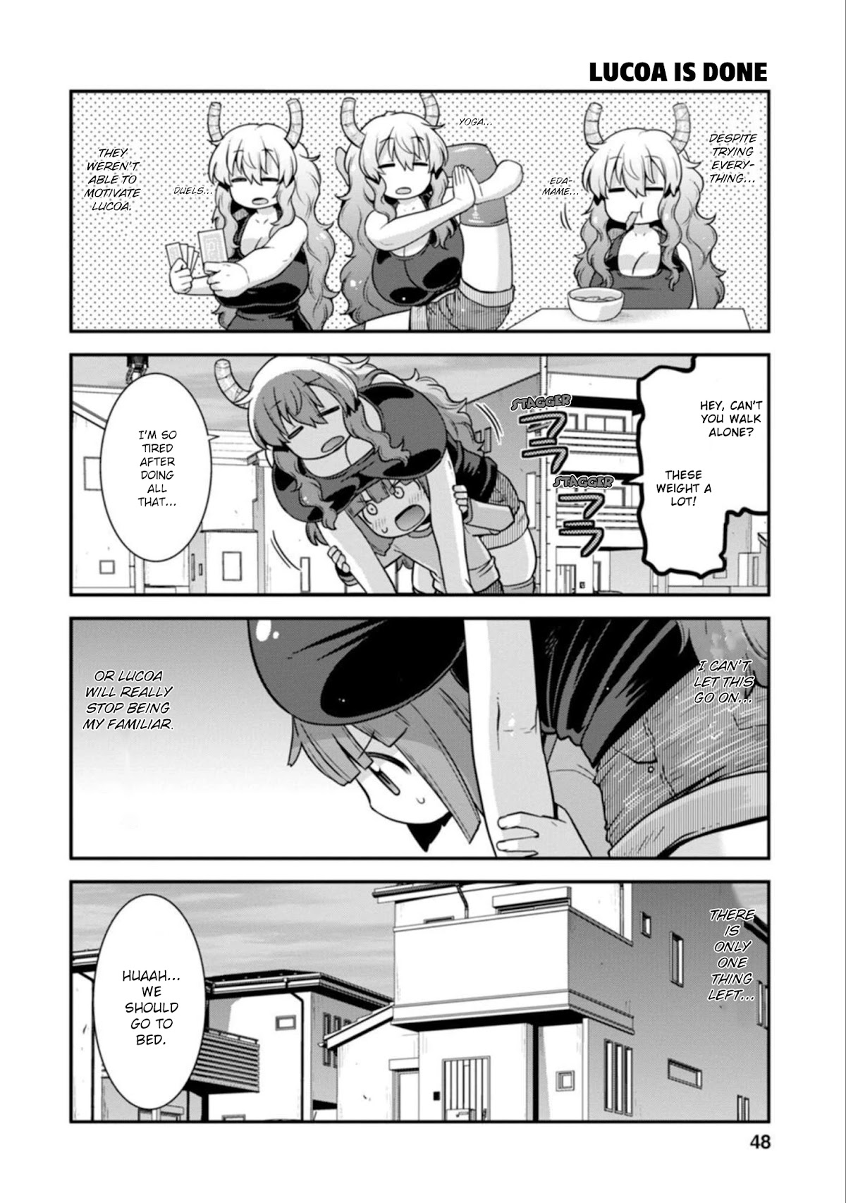 Miss Kobayashi’s Dragon Maid: Lucoa is My XX Chapter 29 - Page 12