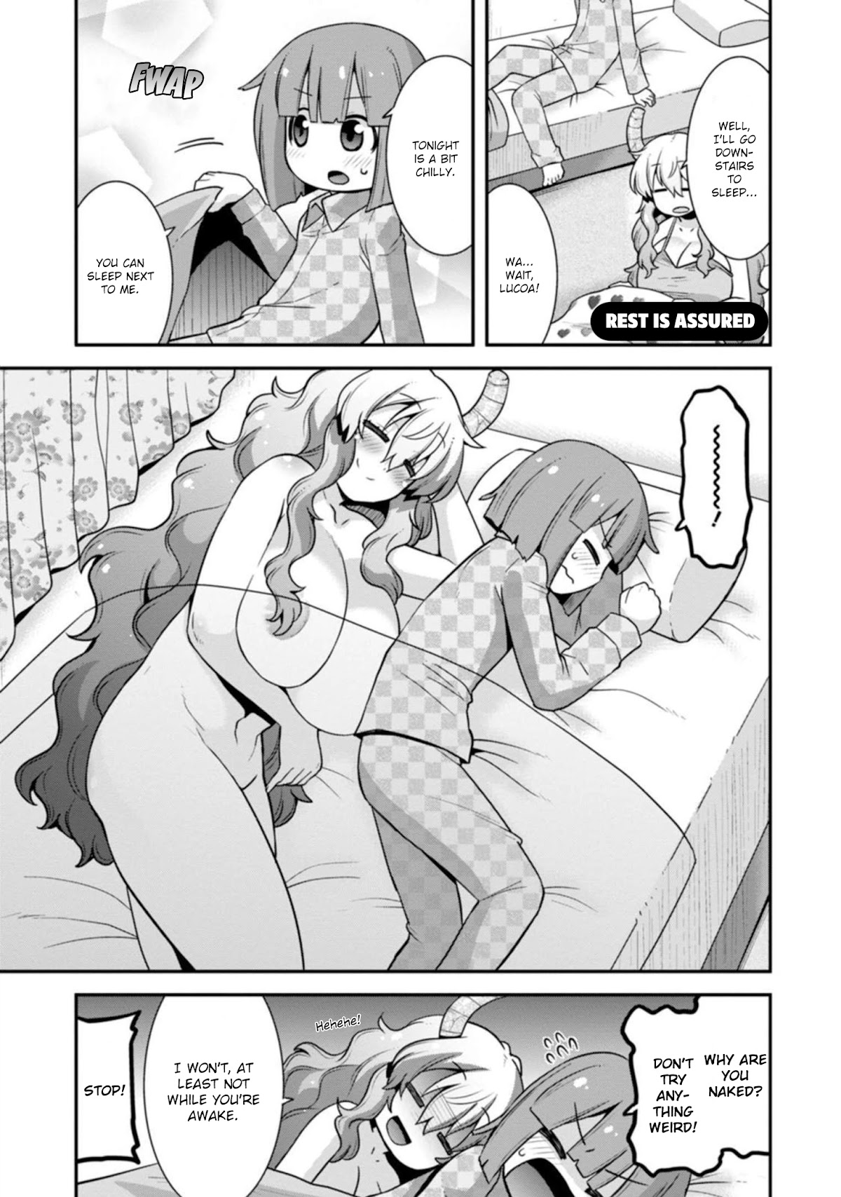 Miss Kobayashi’s Dragon Maid: Lucoa is My XX Chapter 29 - Page 13