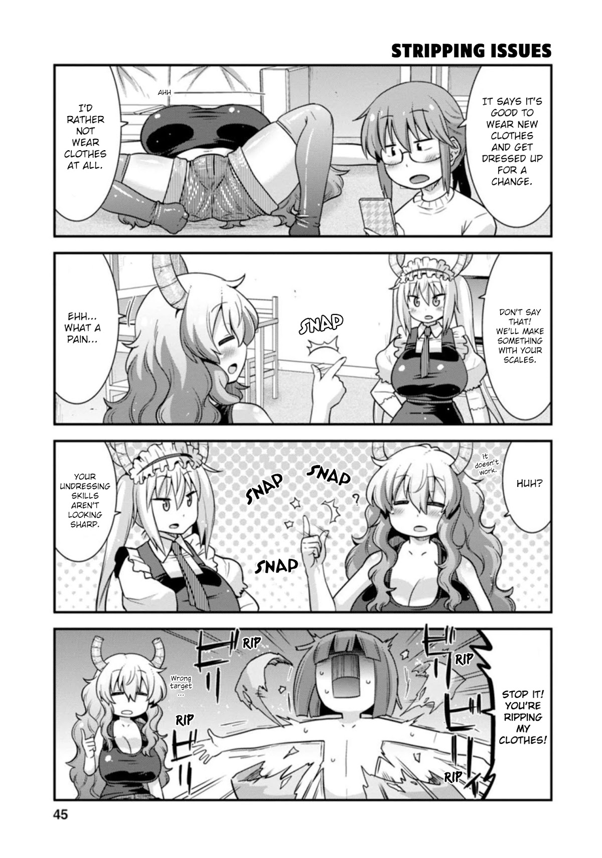 Miss Kobayashi’s Dragon Maid: Lucoa is My XX Chapter 29 - Page 9
