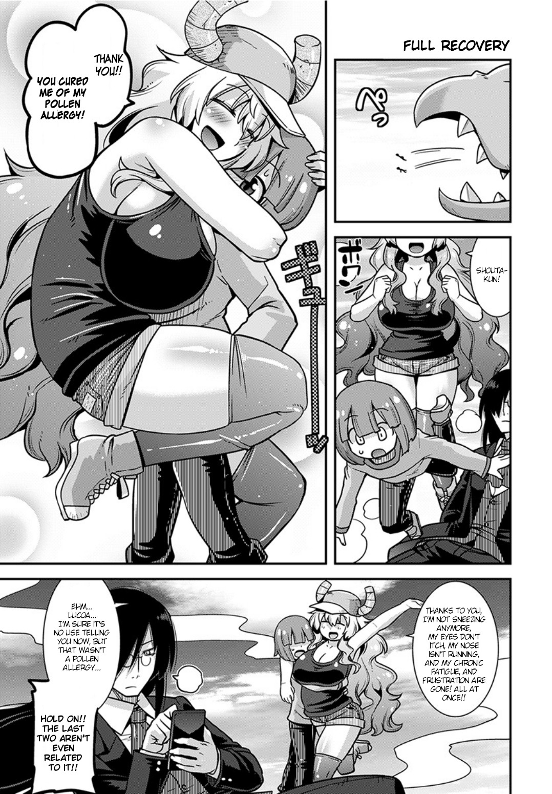 Miss Kobayashi’s Dragon Maid: Lucoa is My XX Chapter 3 - Page 13