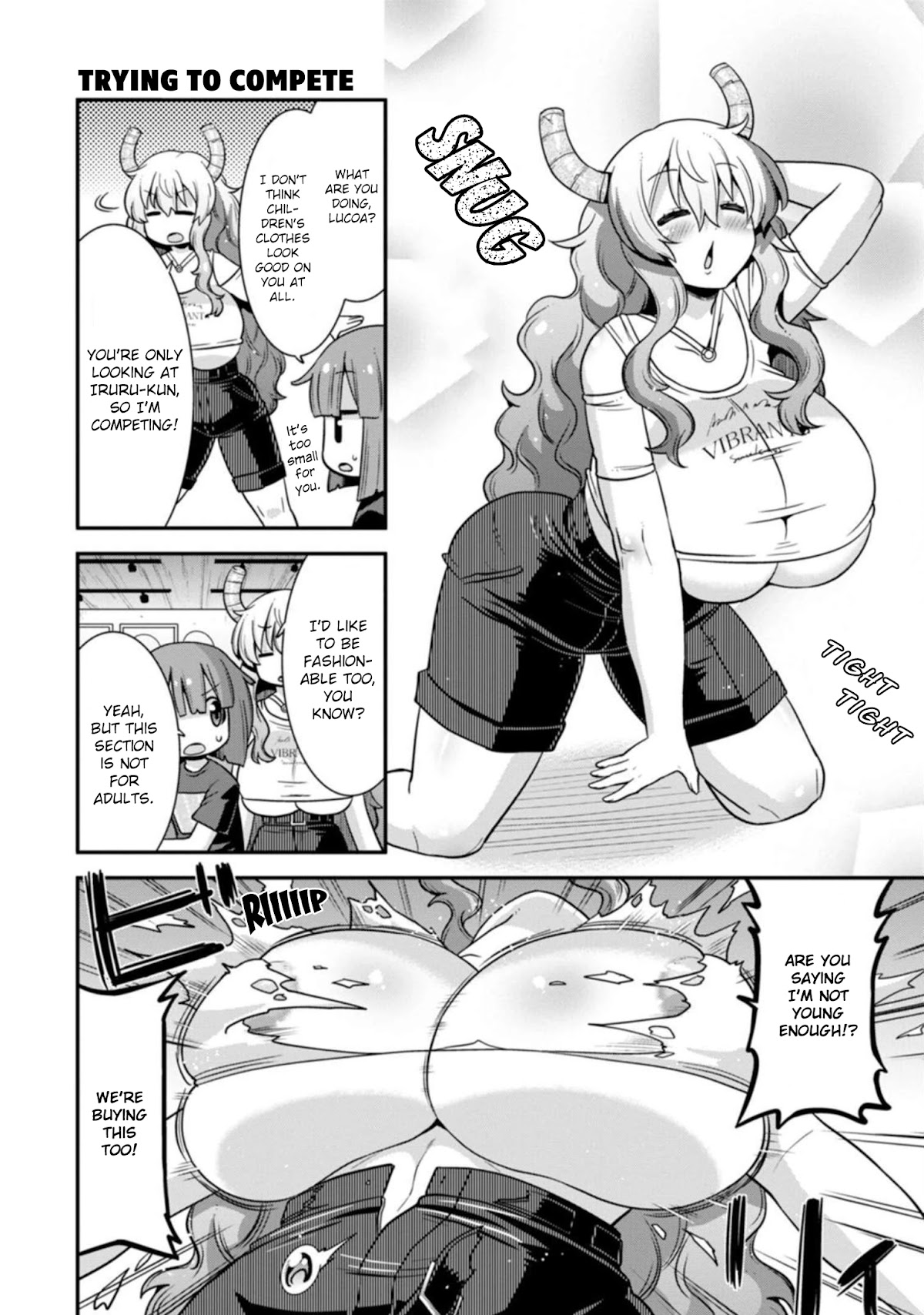 Miss Kobayashi’s Dragon Maid: Lucoa is My XX Chapter 30 - Page 12