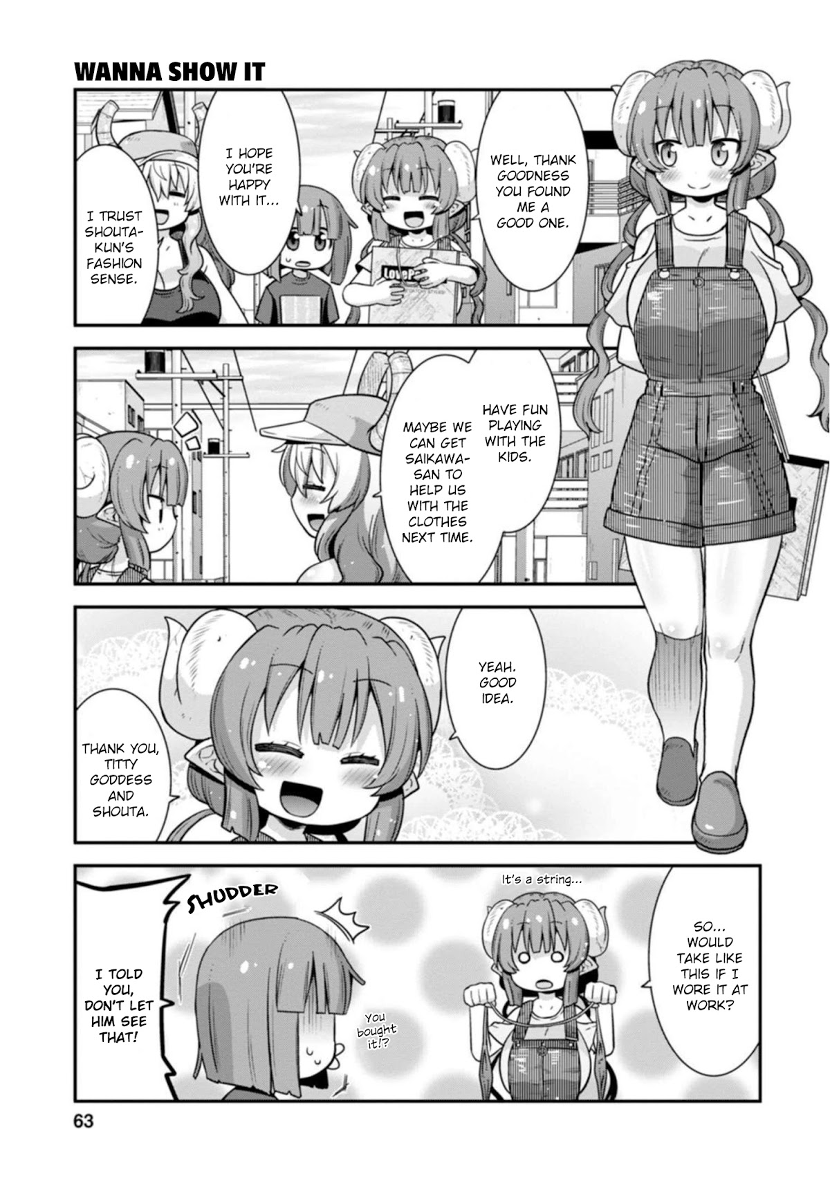 Miss Kobayashi’s Dragon Maid: Lucoa is My XX Chapter 30 - Page 13