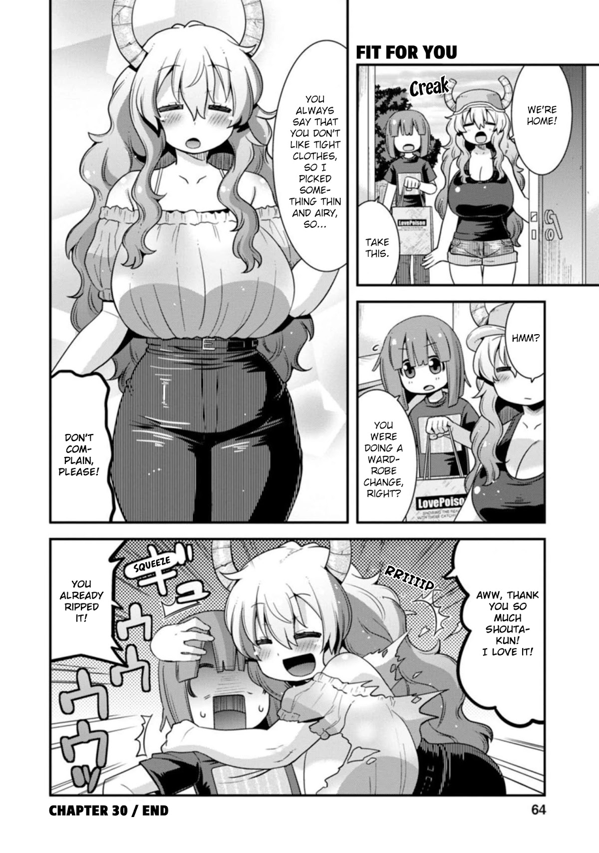 Miss Kobayashi’s Dragon Maid: Lucoa is My XX Chapter 30 - Page 14