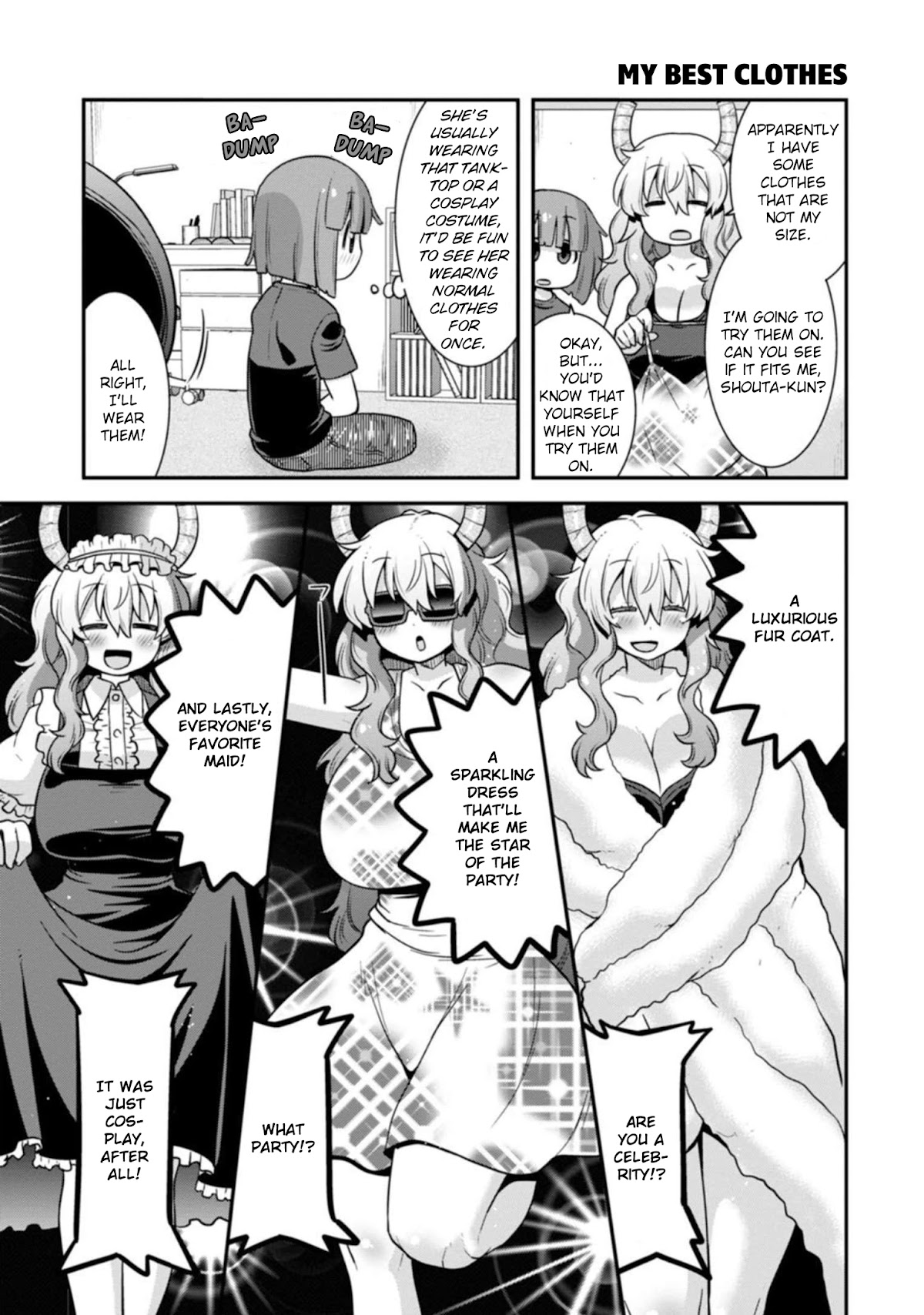 Miss Kobayashi’s Dragon Maid: Lucoa is My XX Chapter 30 - Page 3