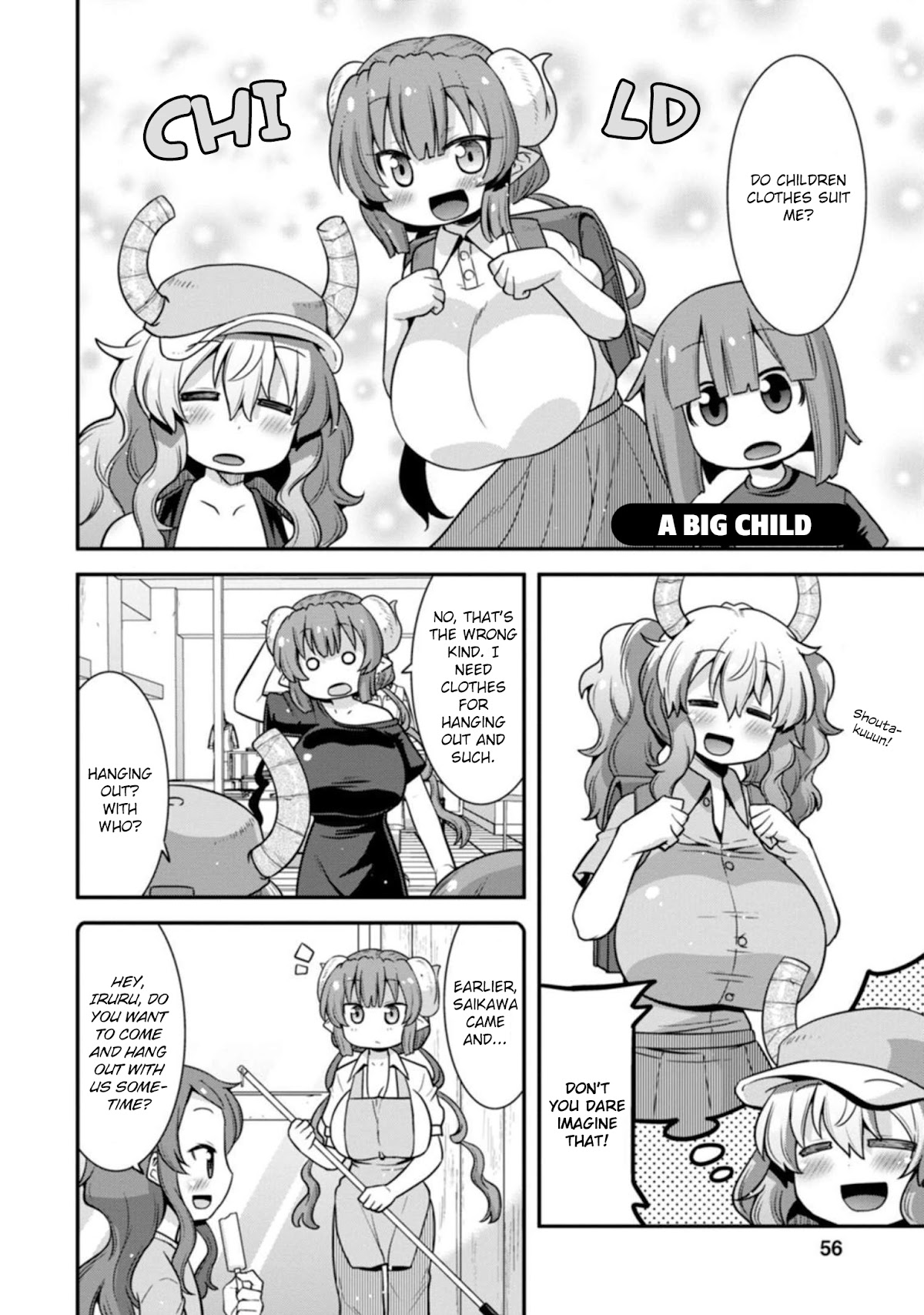Miss Kobayashi’s Dragon Maid: Lucoa is My XX Chapter 30 - Page 6
