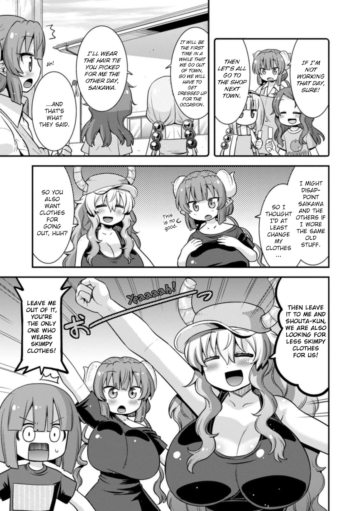 Miss Kobayashi’s Dragon Maid: Lucoa is My XX Chapter 30 - Page 7