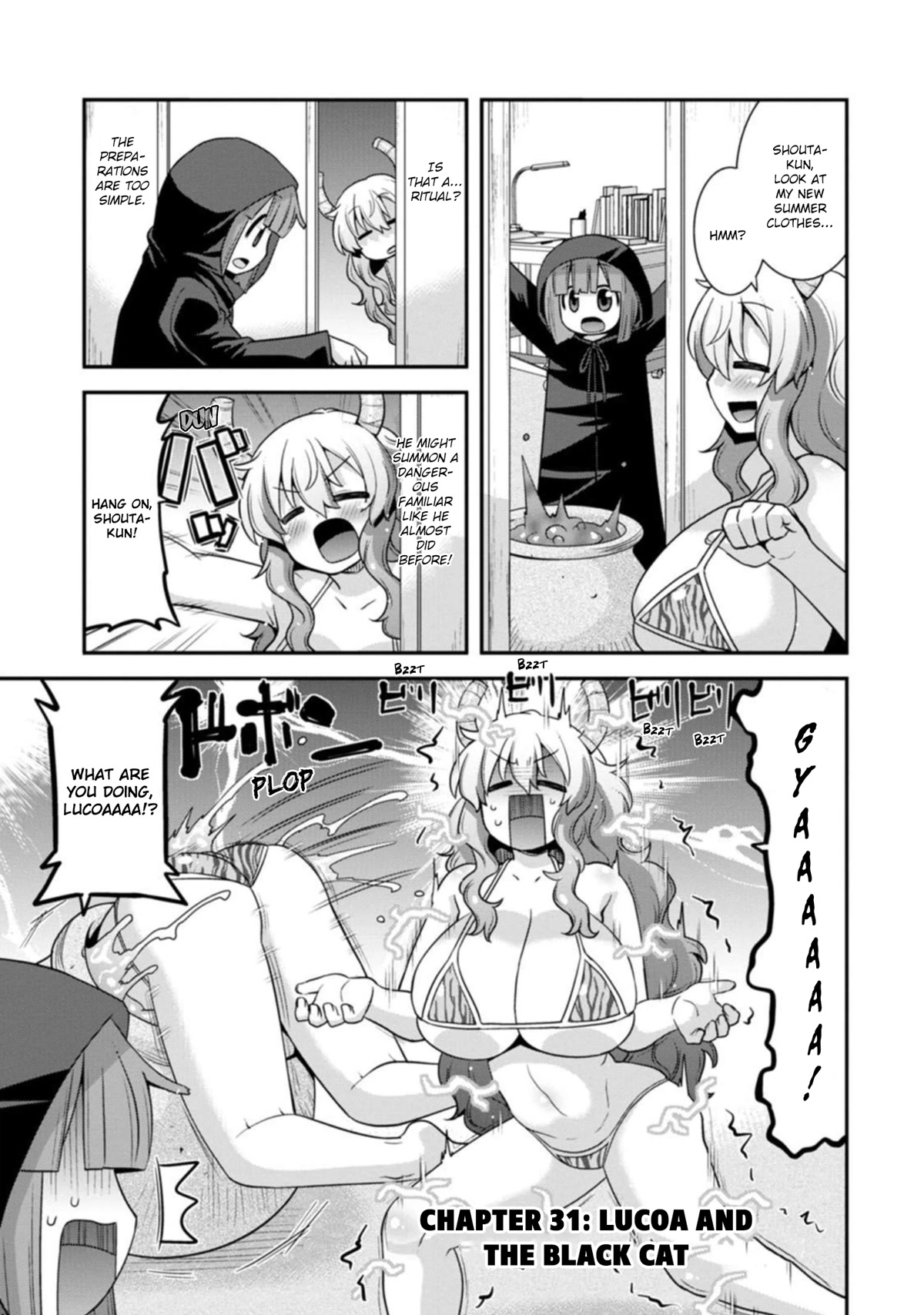 Miss Kobayashi’s Dragon Maid: Lucoa is My XX Chapter 31 - Page 1
