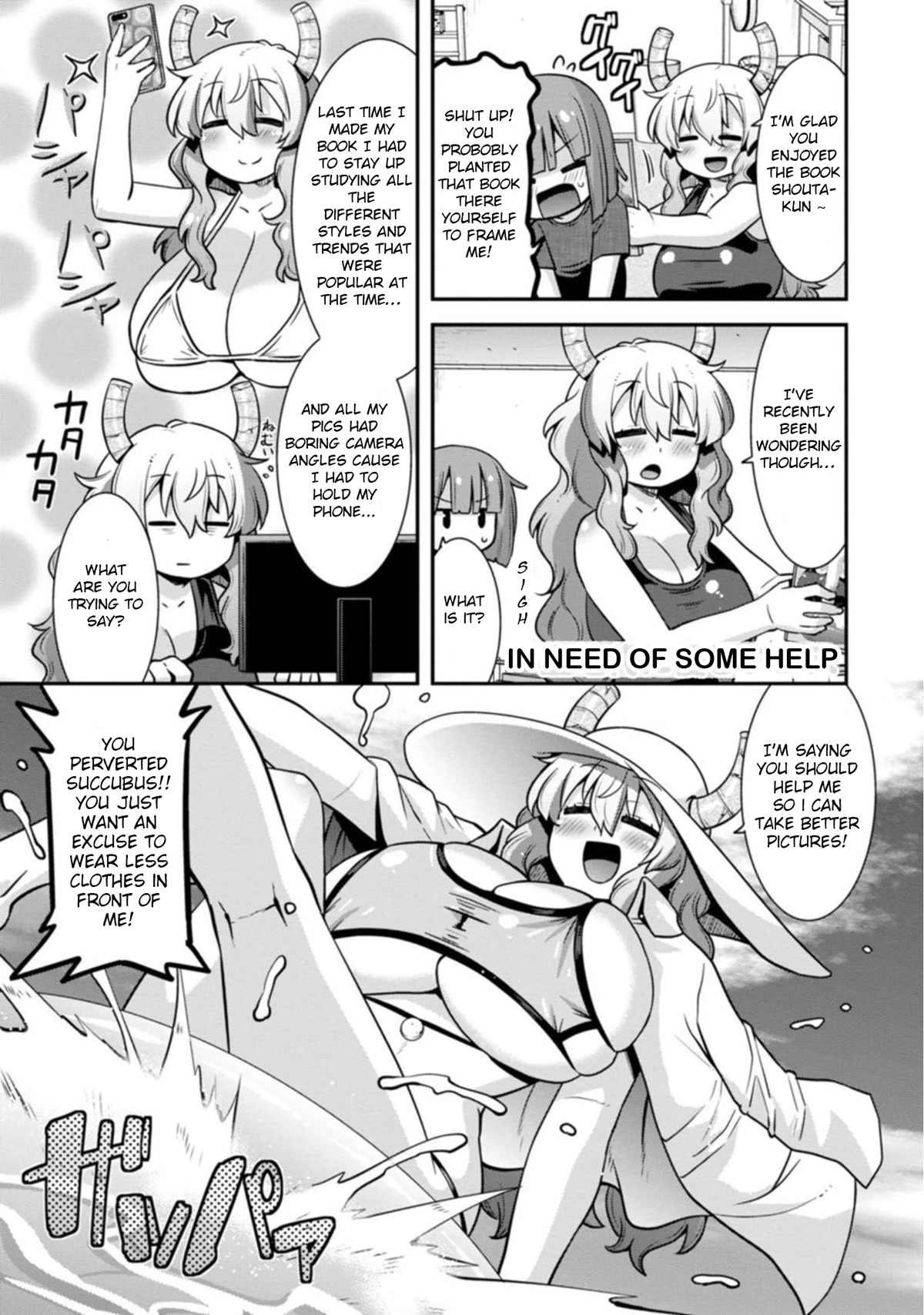 Miss Kobayashi’s Dragon Maid: Lucoa is My XX Chapter 32 - Page 3