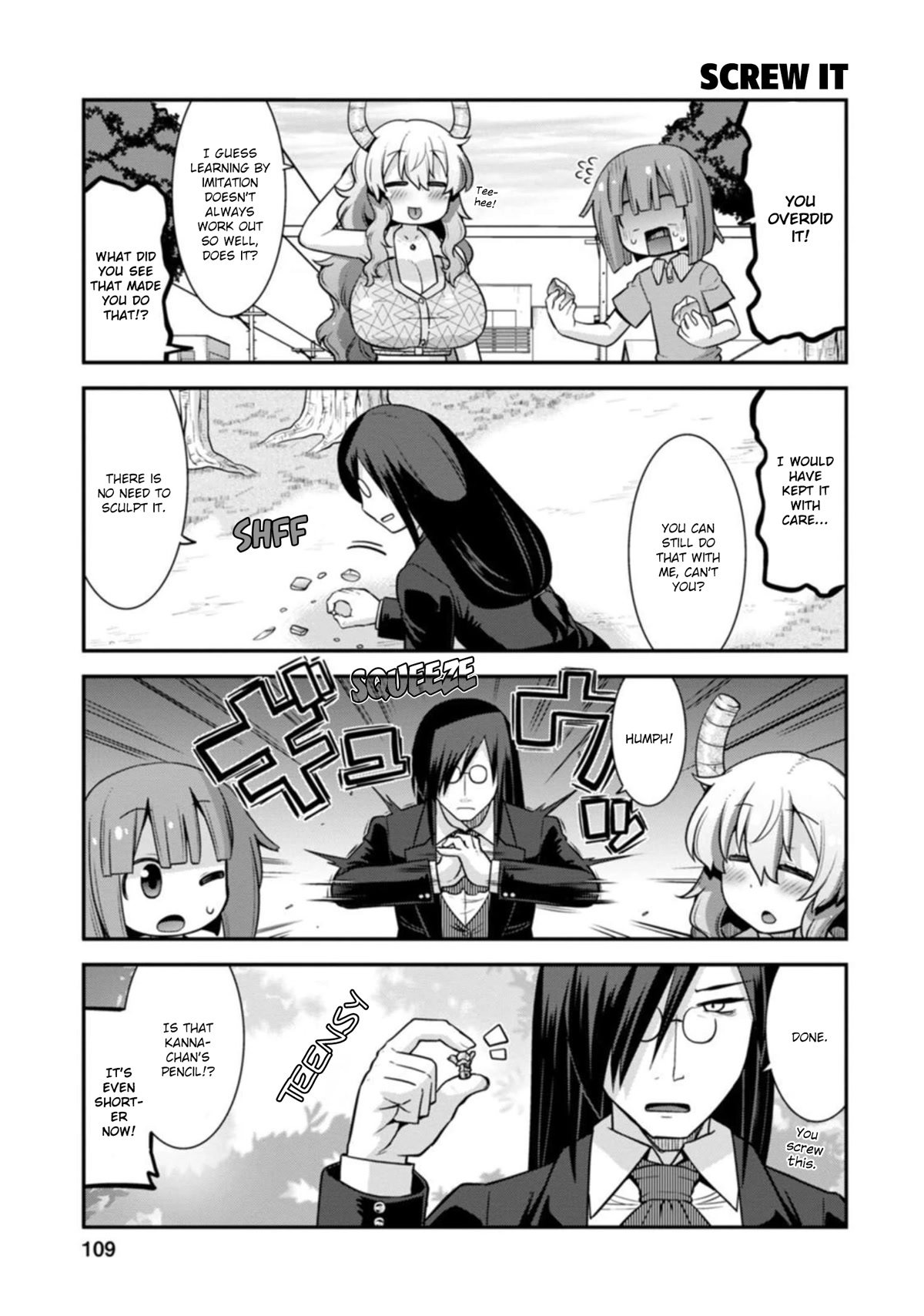 Miss Kobayashi’s Dragon Maid: Lucoa is My XX Chapter 33 - Page 13