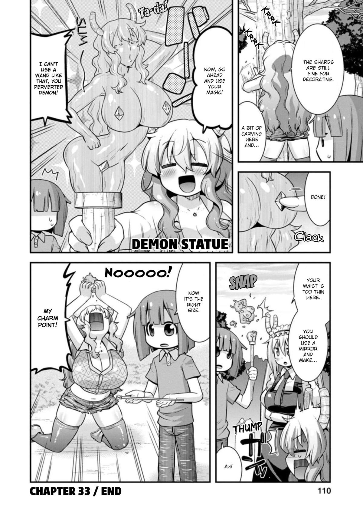 Miss Kobayashi’s Dragon Maid: Lucoa is My XX Chapter 33 - Page 14