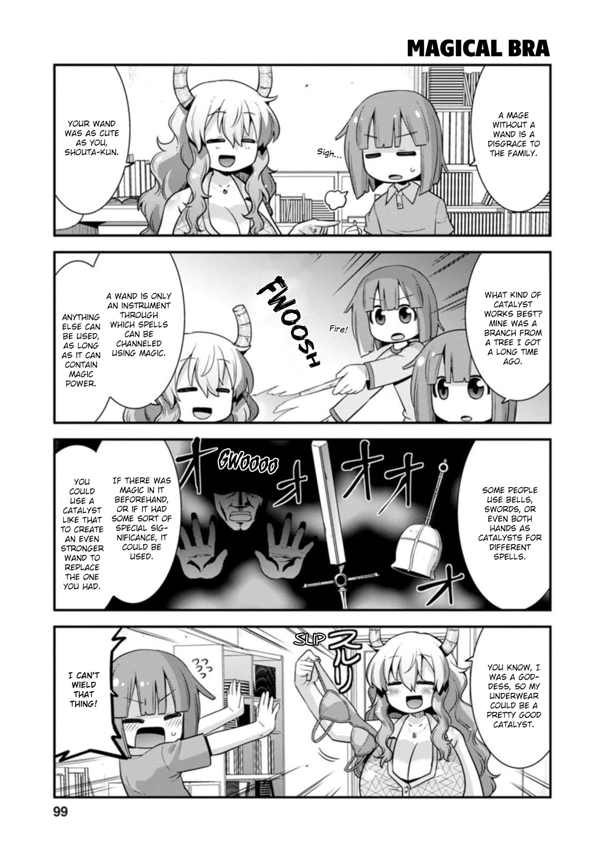 Miss Kobayashi’s Dragon Maid: Lucoa is My XX Chapter 33 - Page 3