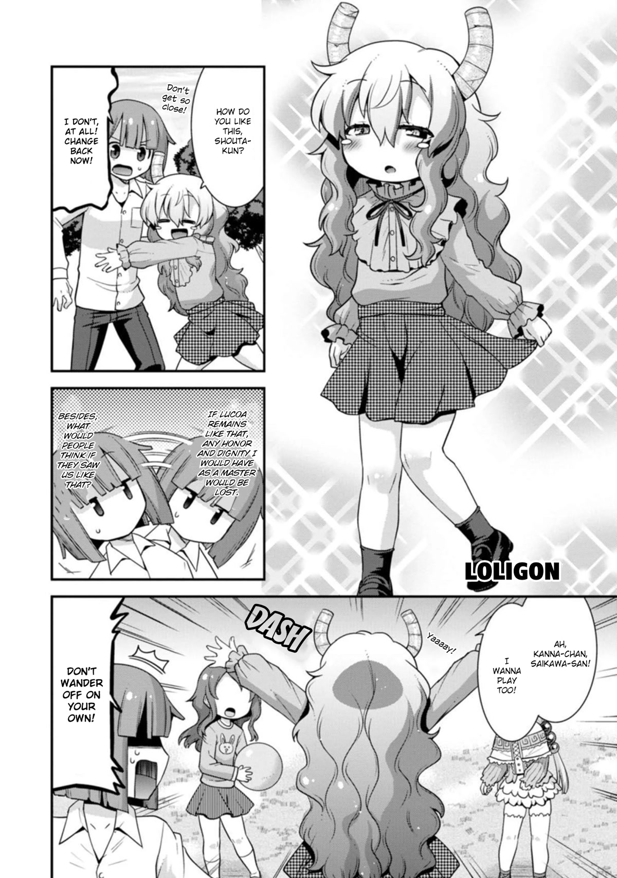 Miss Kobayashi’s Dragon Maid: Lucoa is My XX Chapter 34 - Page 12