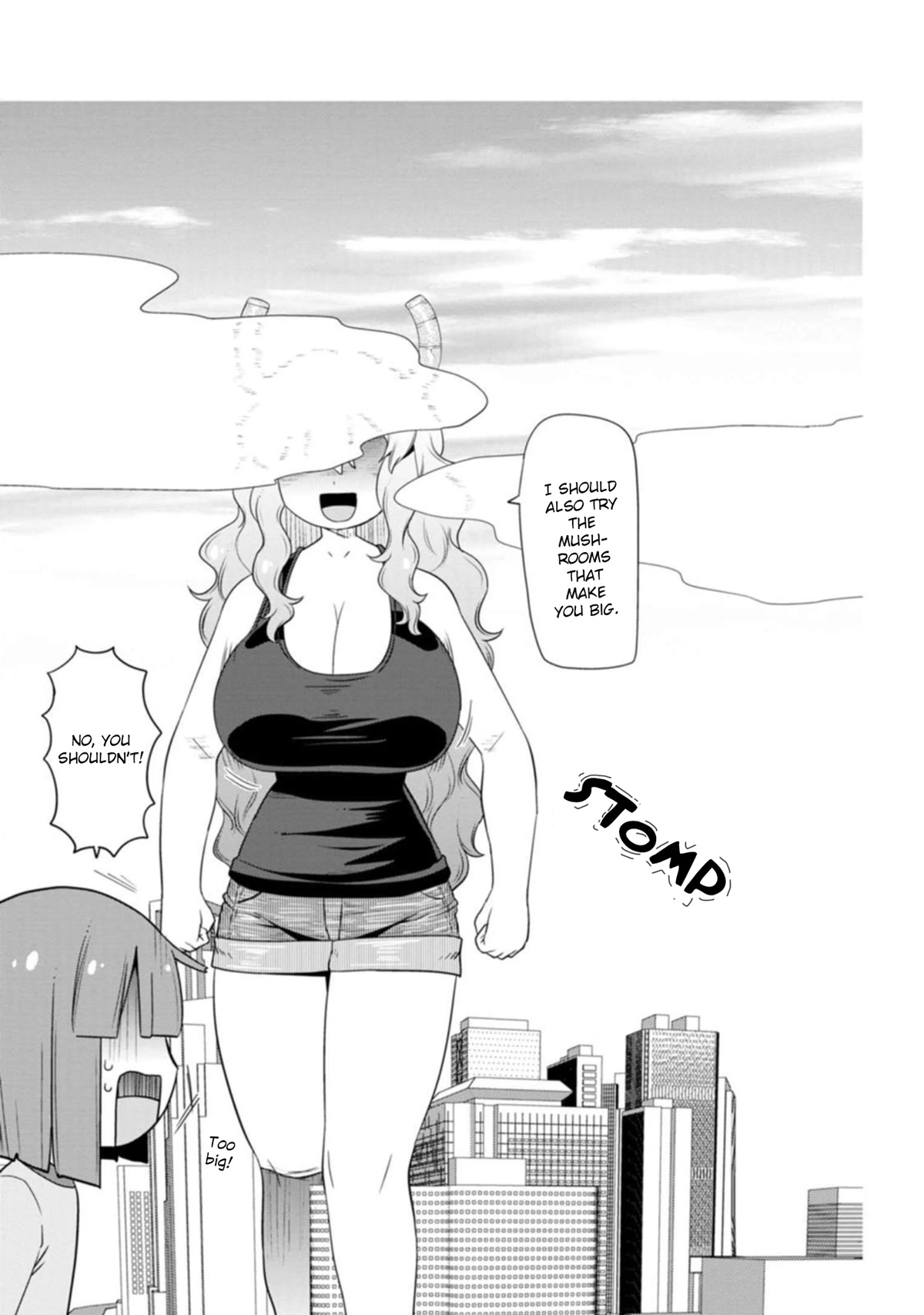 Miss Kobayashi’s Dragon Maid: Lucoa is My XX Chapter 34 - Page 15