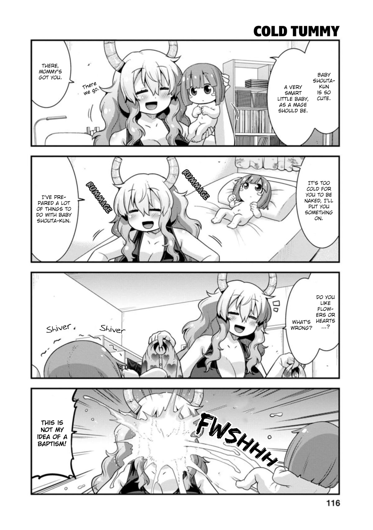 Miss Kobayashi’s Dragon Maid: Lucoa is My XX Chapter 34 - Page 4
