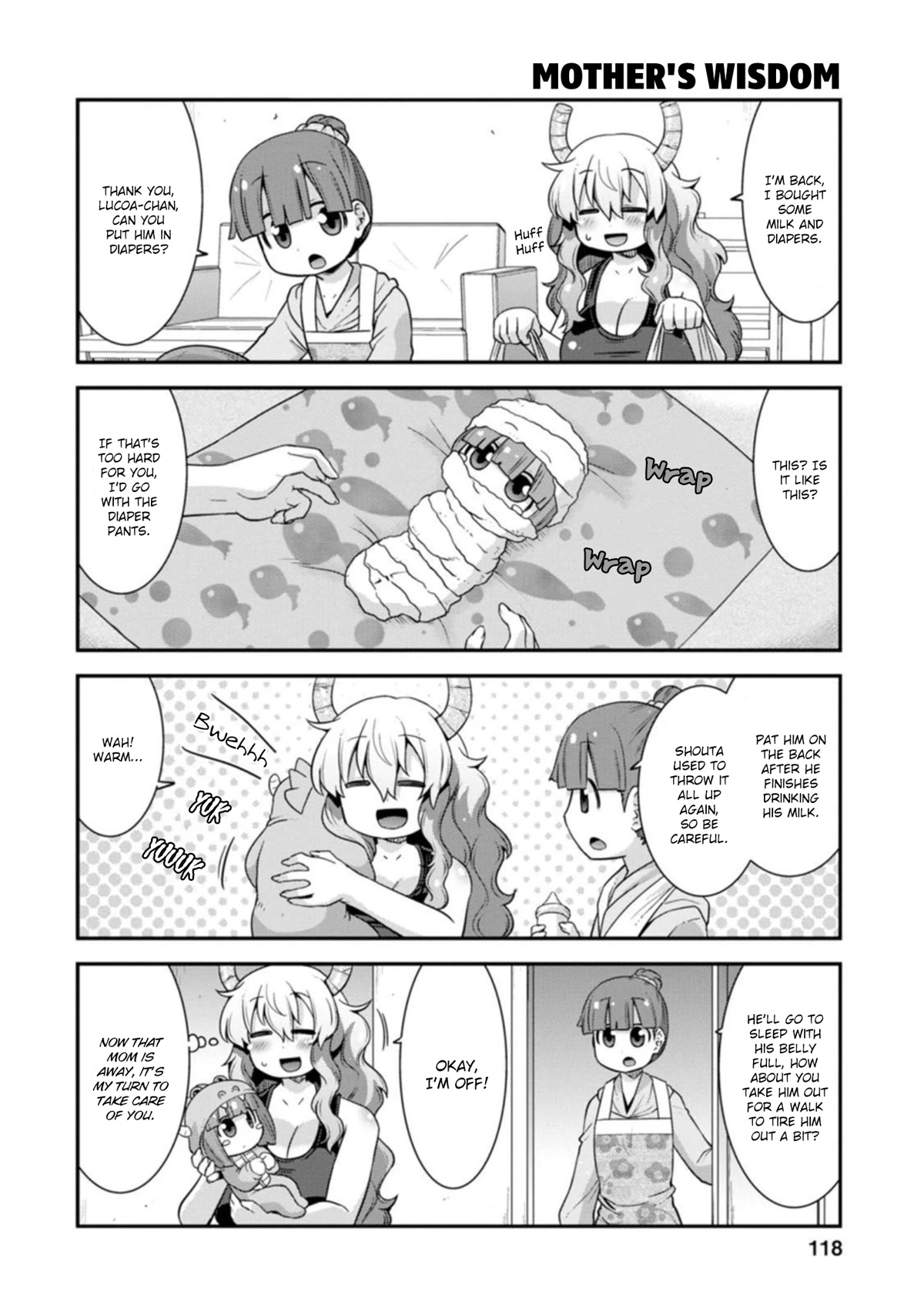 Miss Kobayashi’s Dragon Maid: Lucoa is My XX Chapter 34 - Page 6