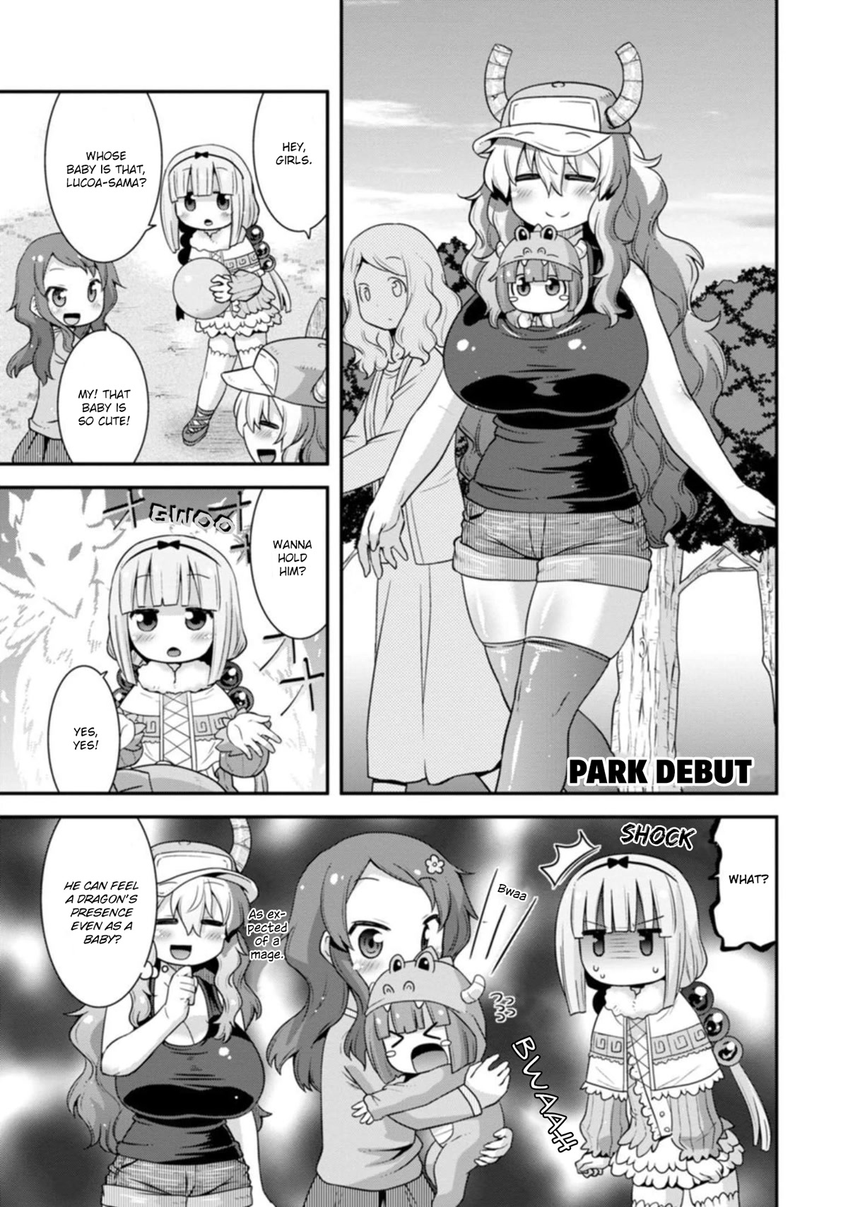 Miss Kobayashi’s Dragon Maid: Lucoa is My XX Chapter 34 - Page 7