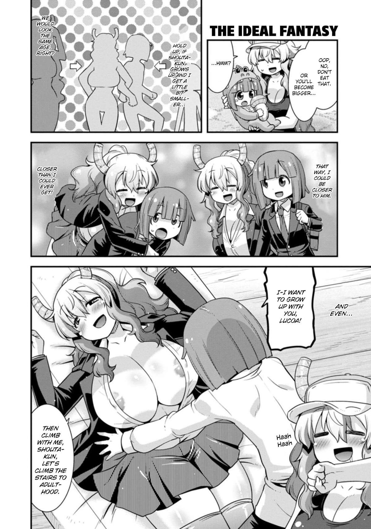 Miss Kobayashi’s Dragon Maid: Lucoa is My XX Chapter 34 - Page 10