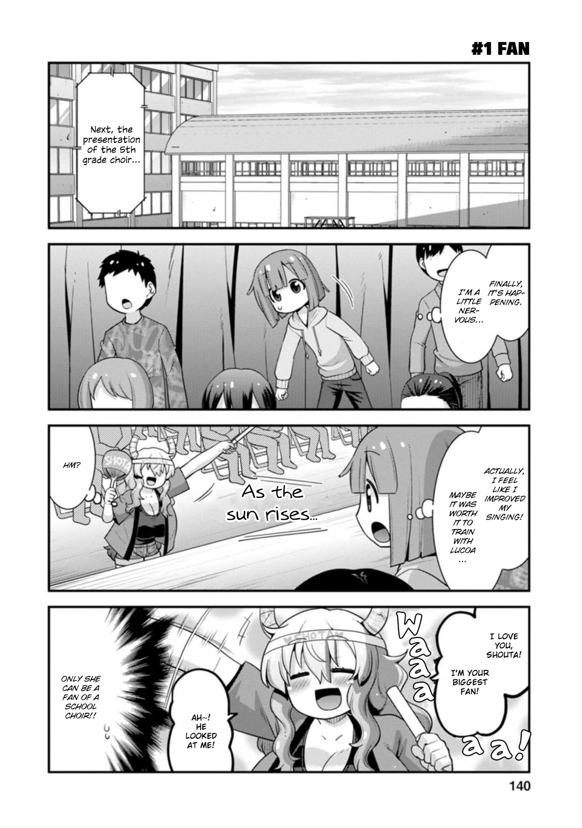 Miss Kobayashi’s Dragon Maid: Lucoa is My XX Chapter 35 - Page 12