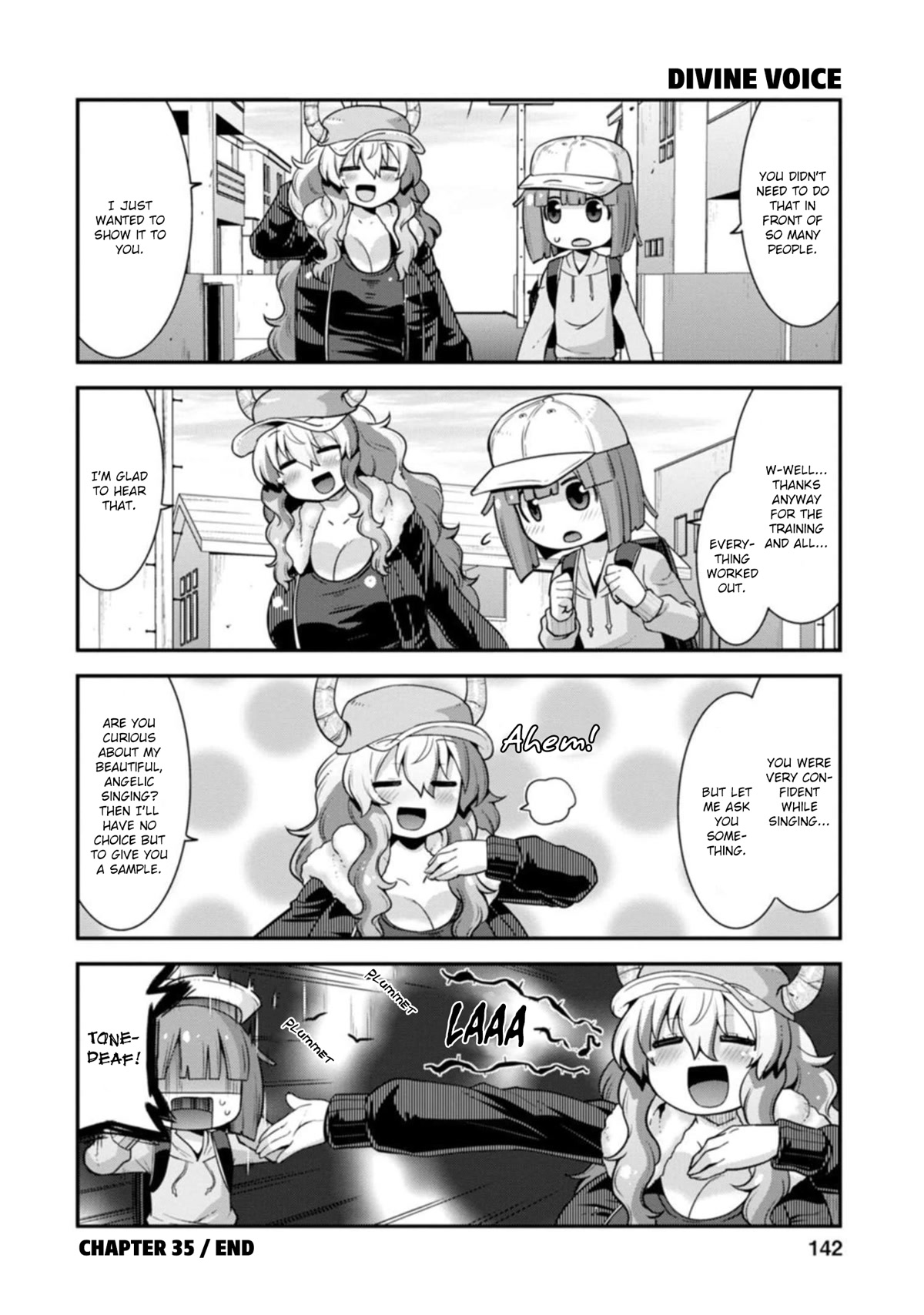 Miss Kobayashi’s Dragon Maid: Lucoa is My XX Chapter 35 - Page 14