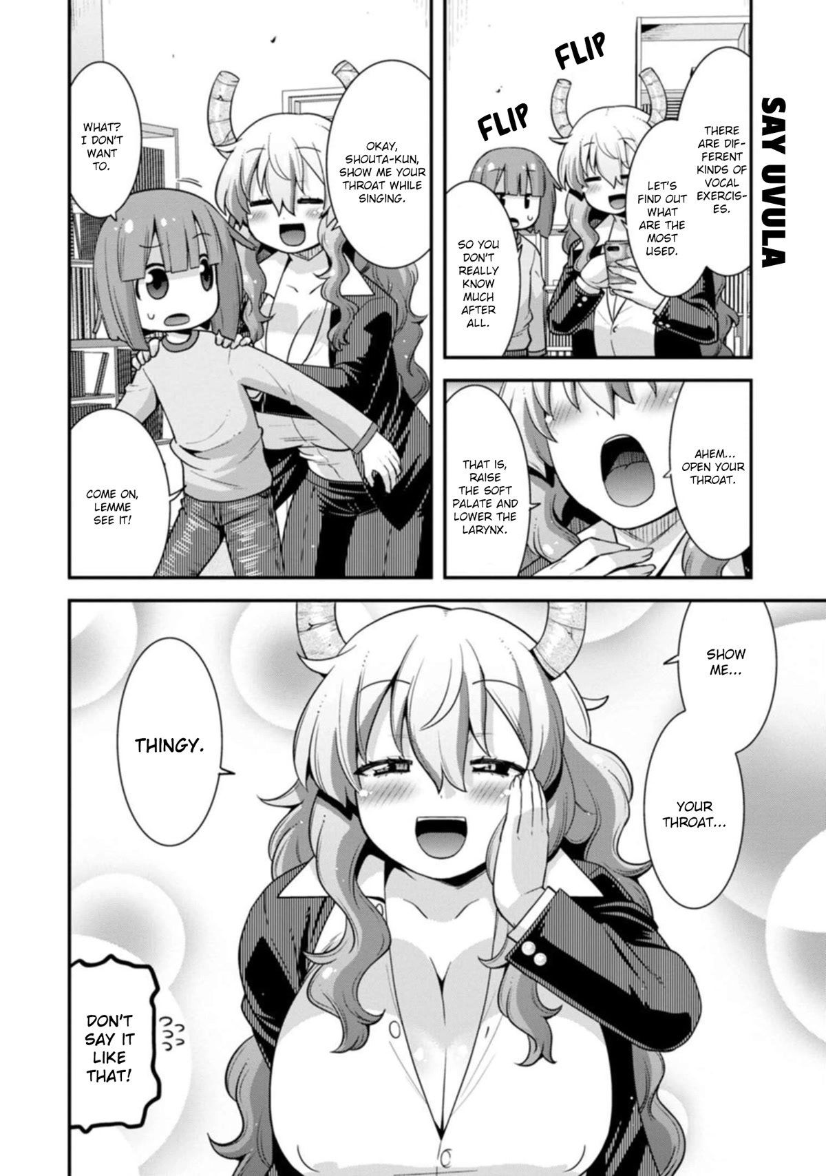 Miss Kobayashi’s Dragon Maid: Lucoa is My XX Chapter 35 - Page 4