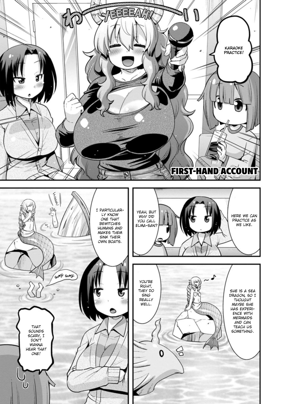 Miss Kobayashi’s Dragon Maid: Lucoa is My XX Chapter 35 - Page 5