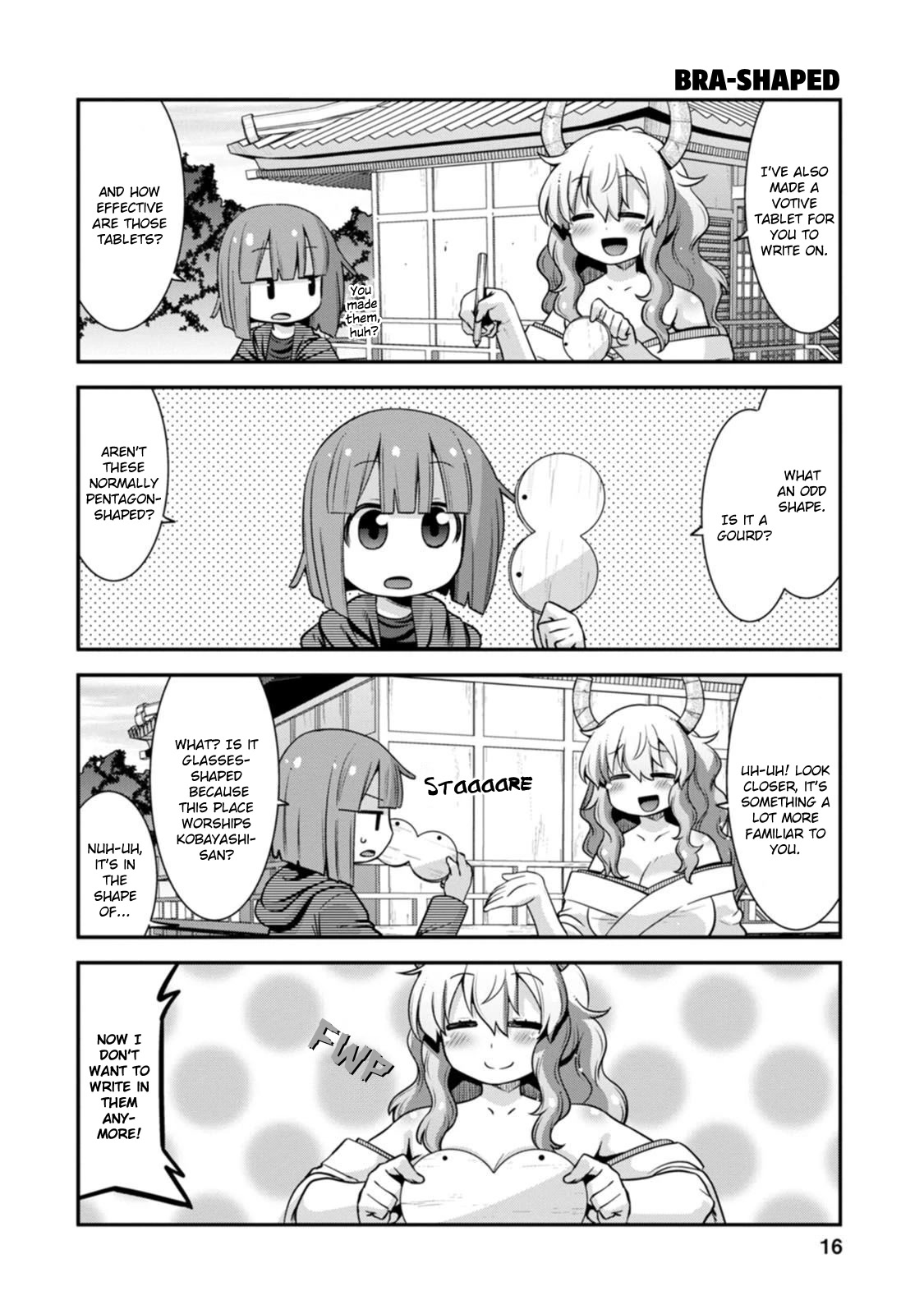 Miss Kobayashi’s Dragon Maid: Lucoa is My XX Chapter 36 - Page 12
