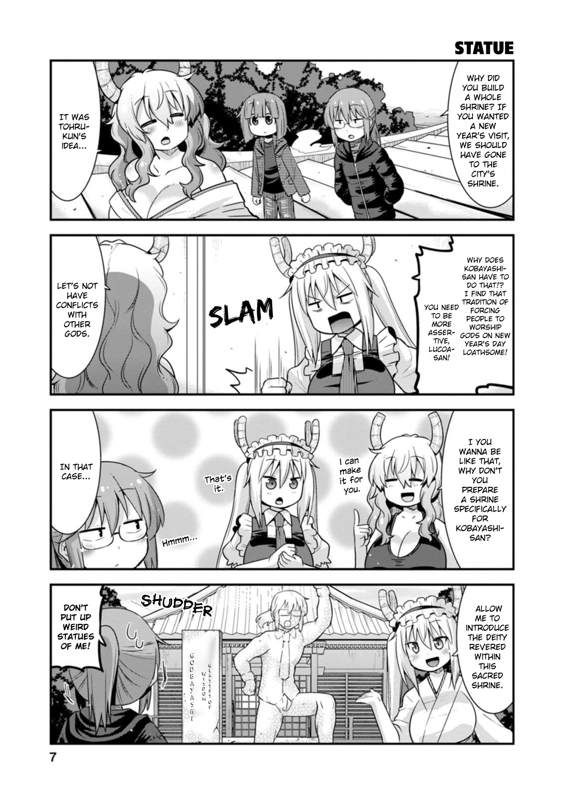 Miss Kobayashi’s Dragon Maid: Lucoa is My XX Chapter 36 - Page 3