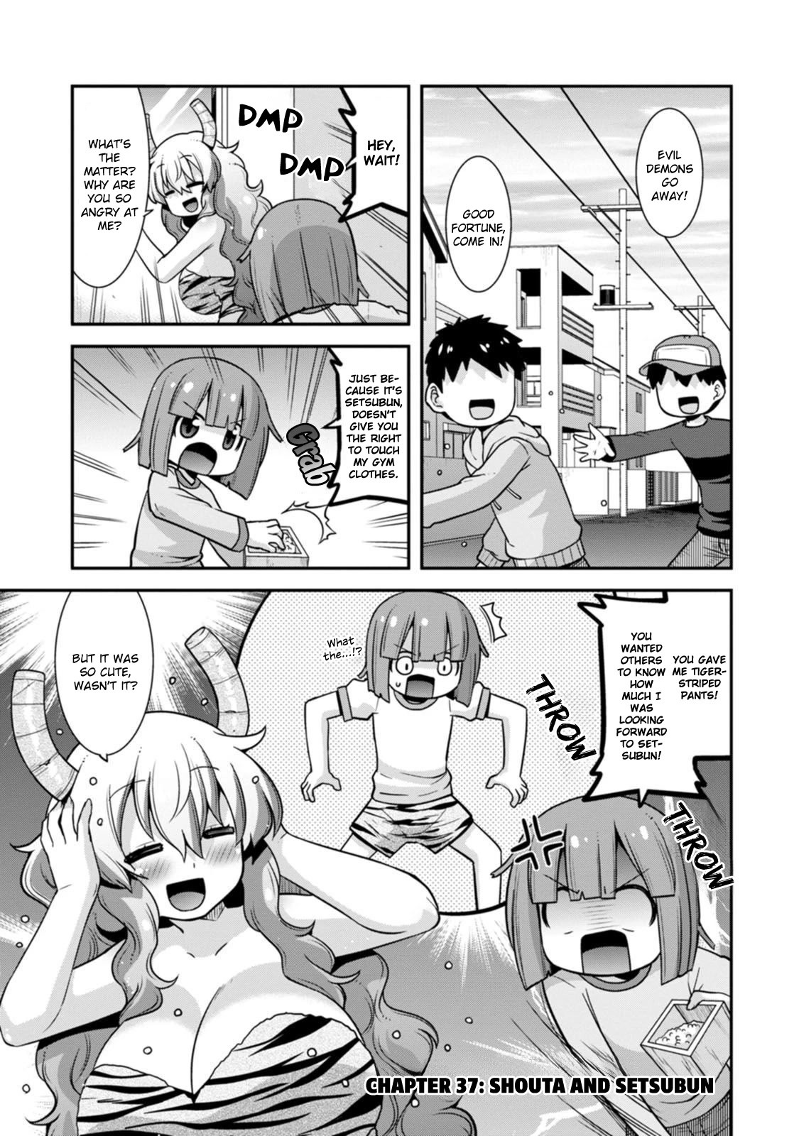 Miss Kobayashi’s Dragon Maid: Lucoa is My XX Chapter 37 - Page 1