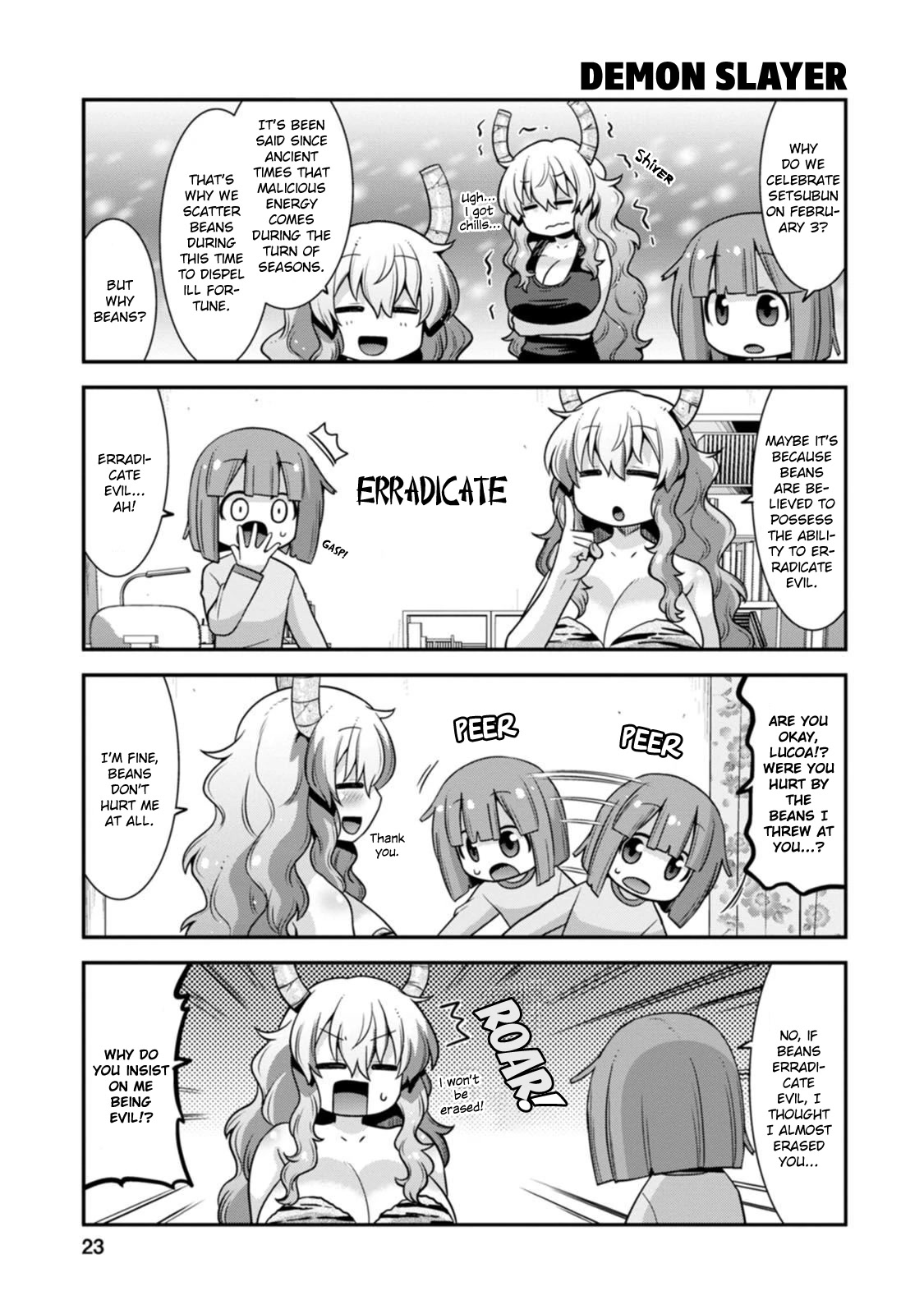 Miss Kobayashi’s Dragon Maid: Lucoa is My XX Chapter 37 - Page 3